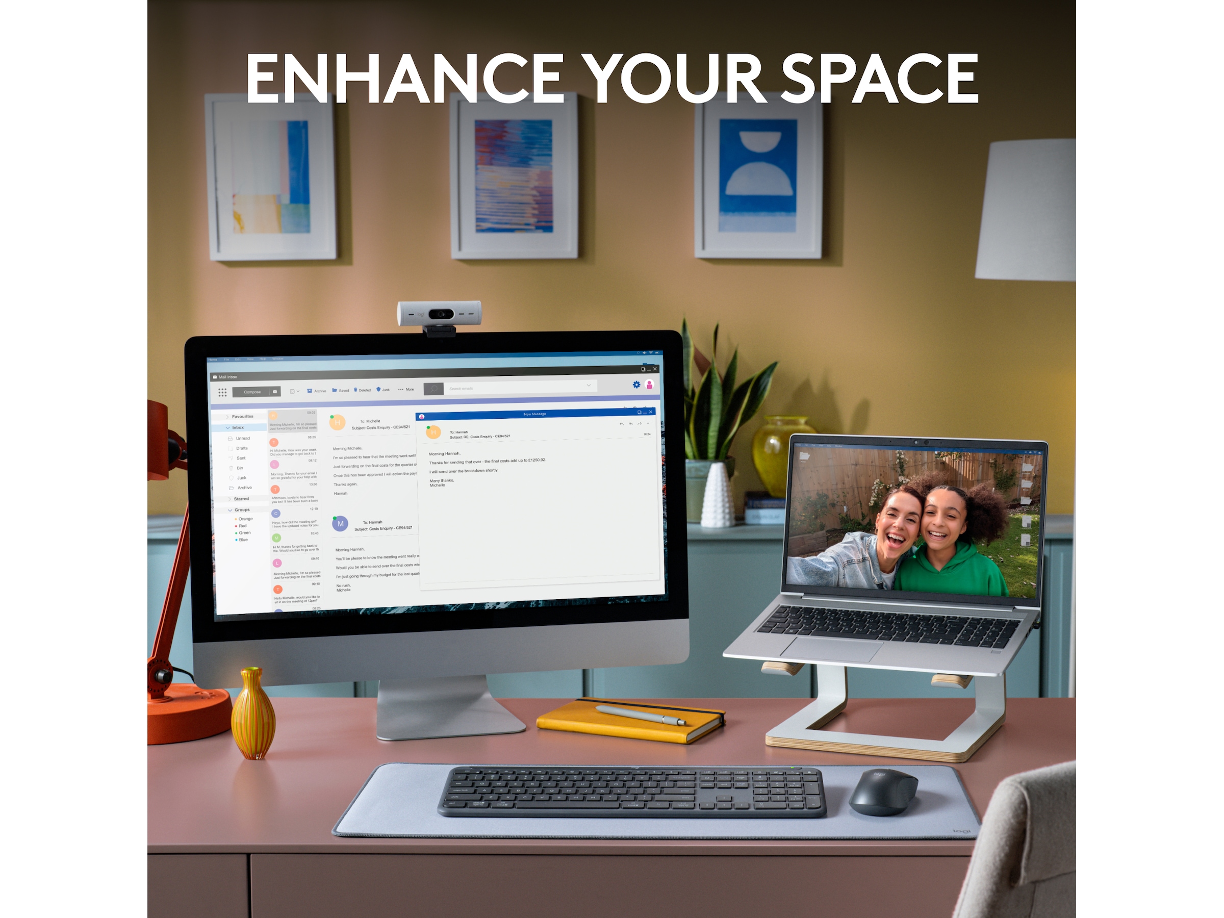 Logitech Signature Slim K950 (graphite) Tastatur