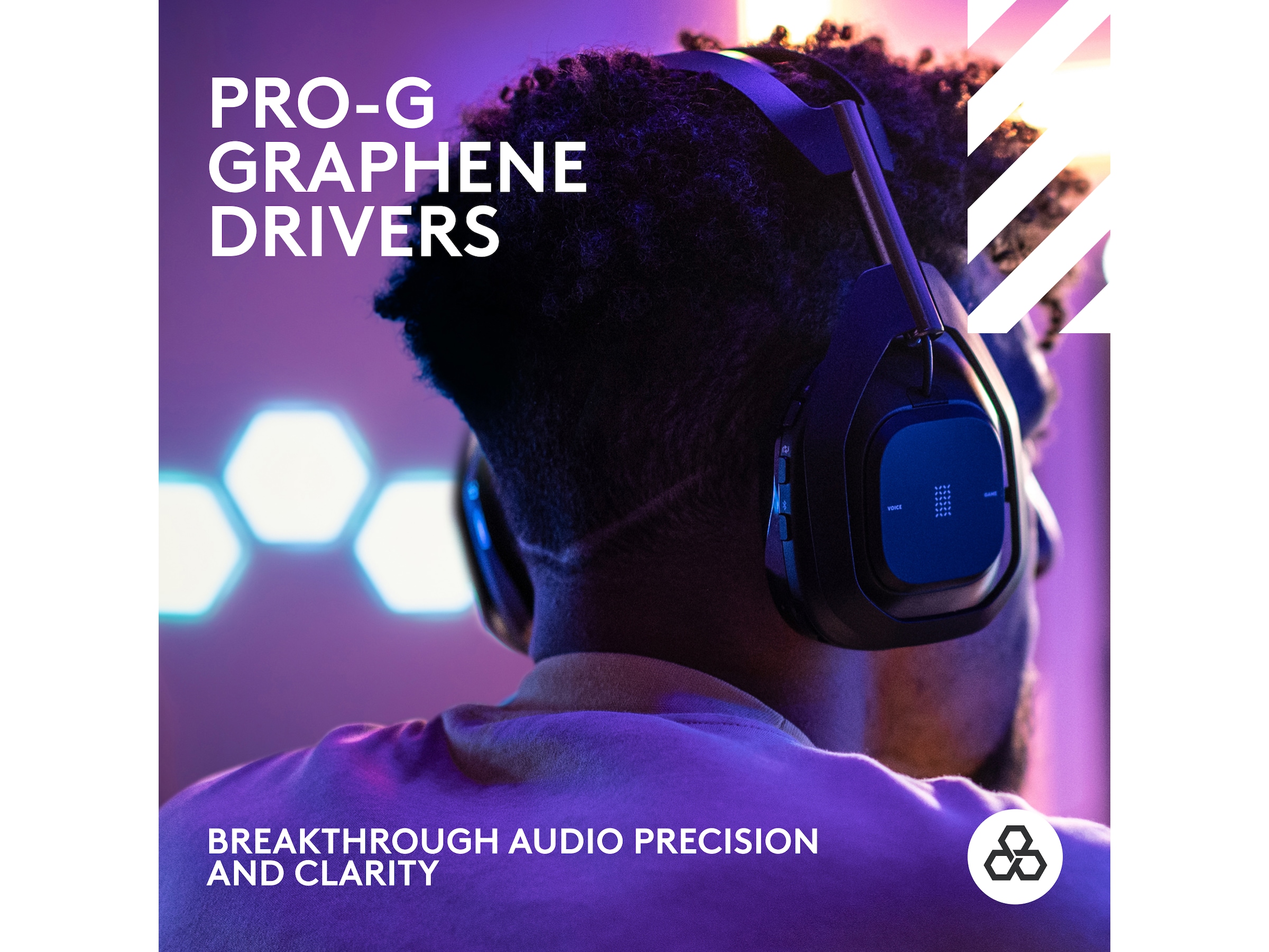 Astro A50 X LIGHTSPEED Trådløst Gaming headset + ladestasjon (sort) Gamingheadset