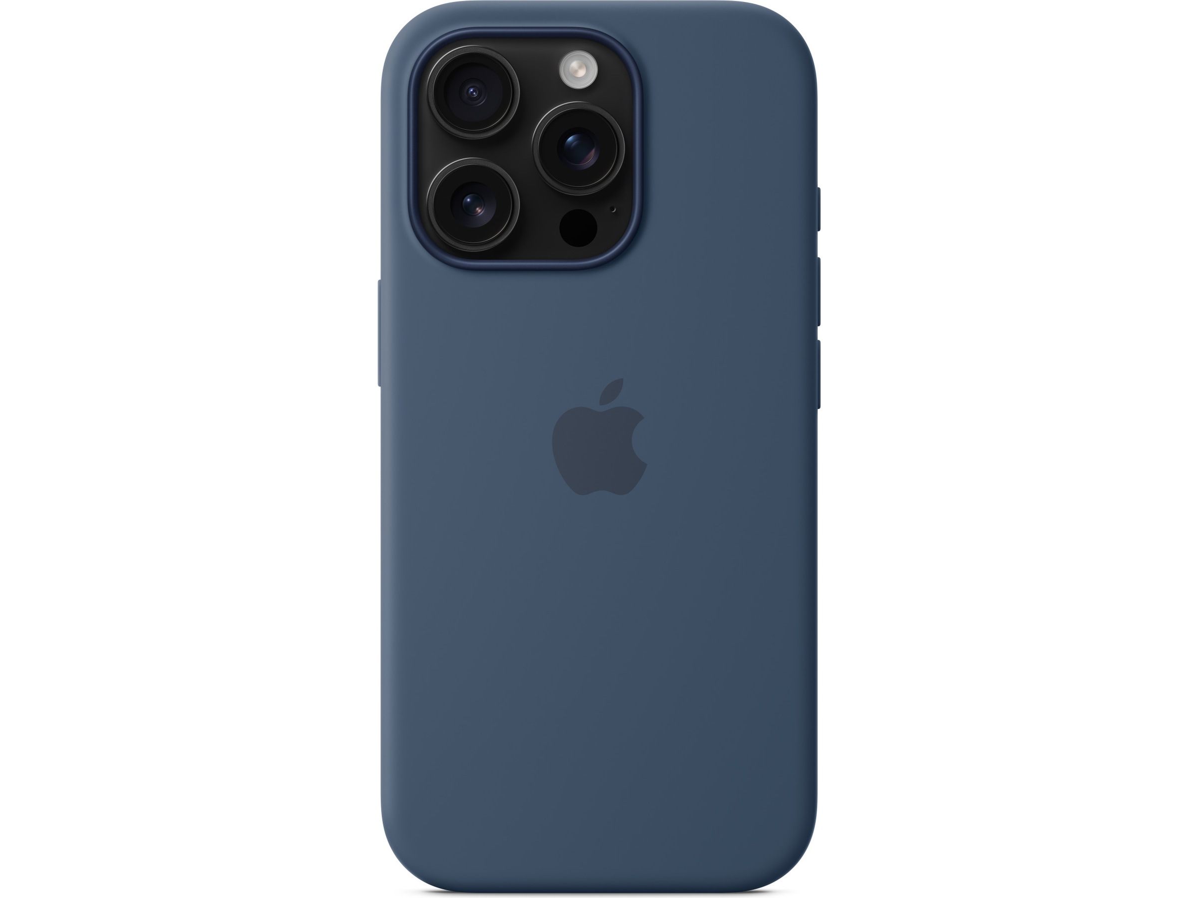 Apple iPhone 16 Pro Silikondeksel (denim) Mobildeksel