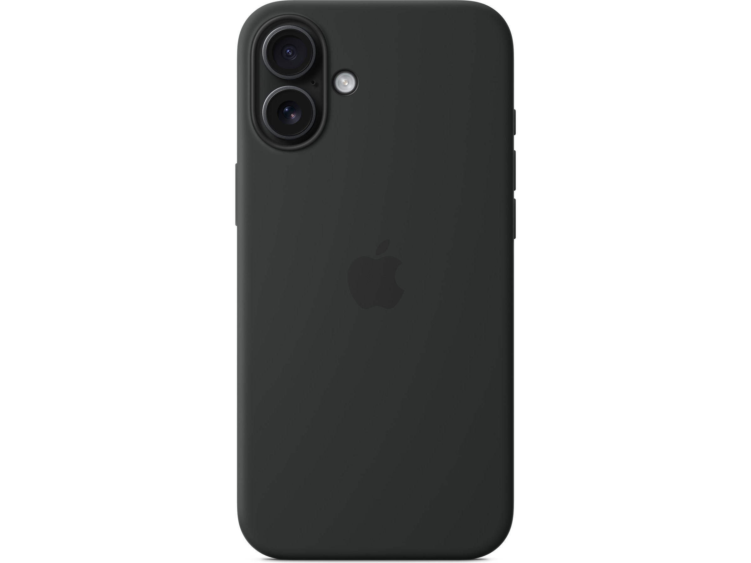 Apple iPhone 16 Plus Silikondeksel (sort) Mobildeksel