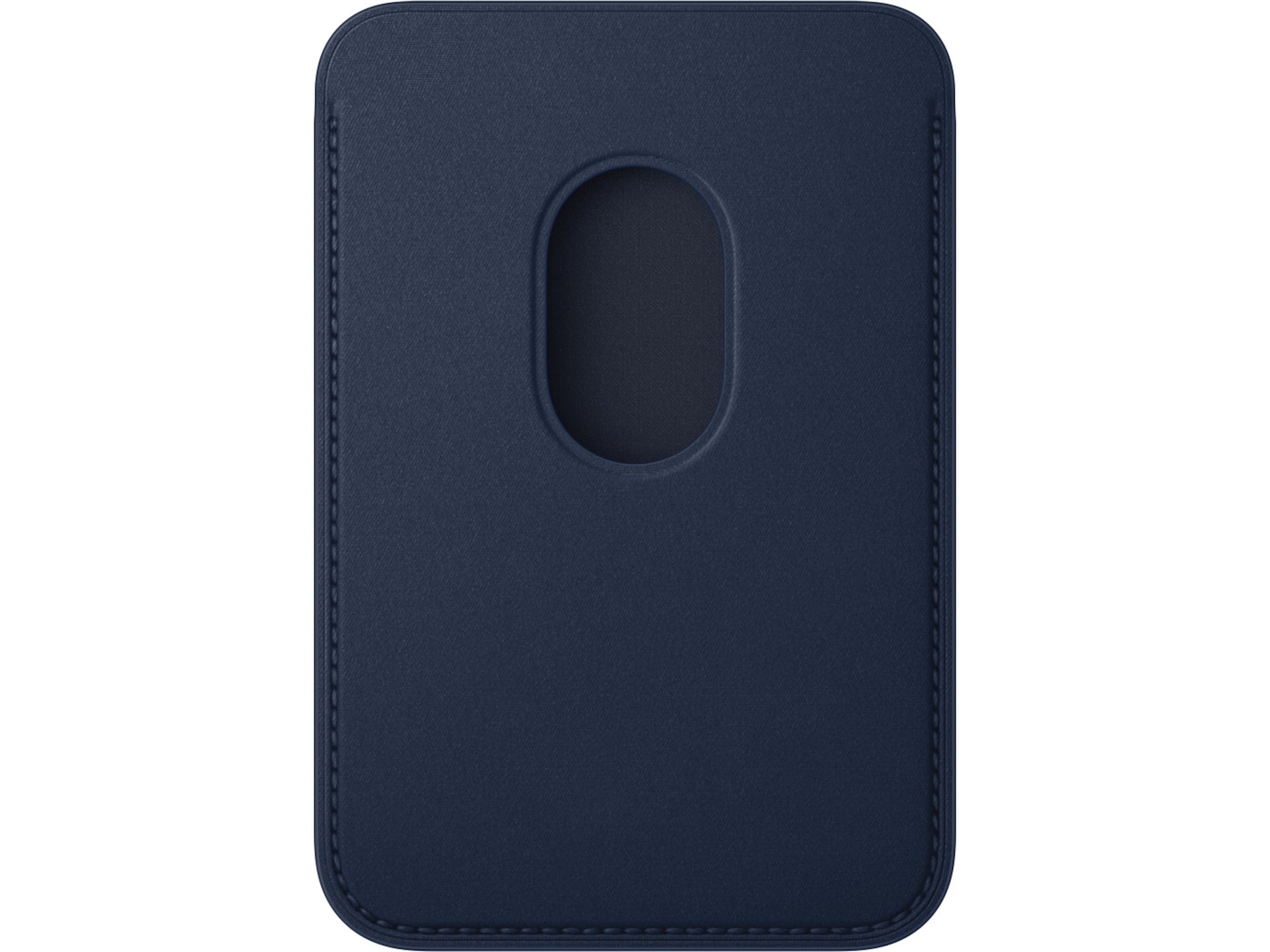 Apple FineWoven-lommebok (dypblå) Mobildeksel