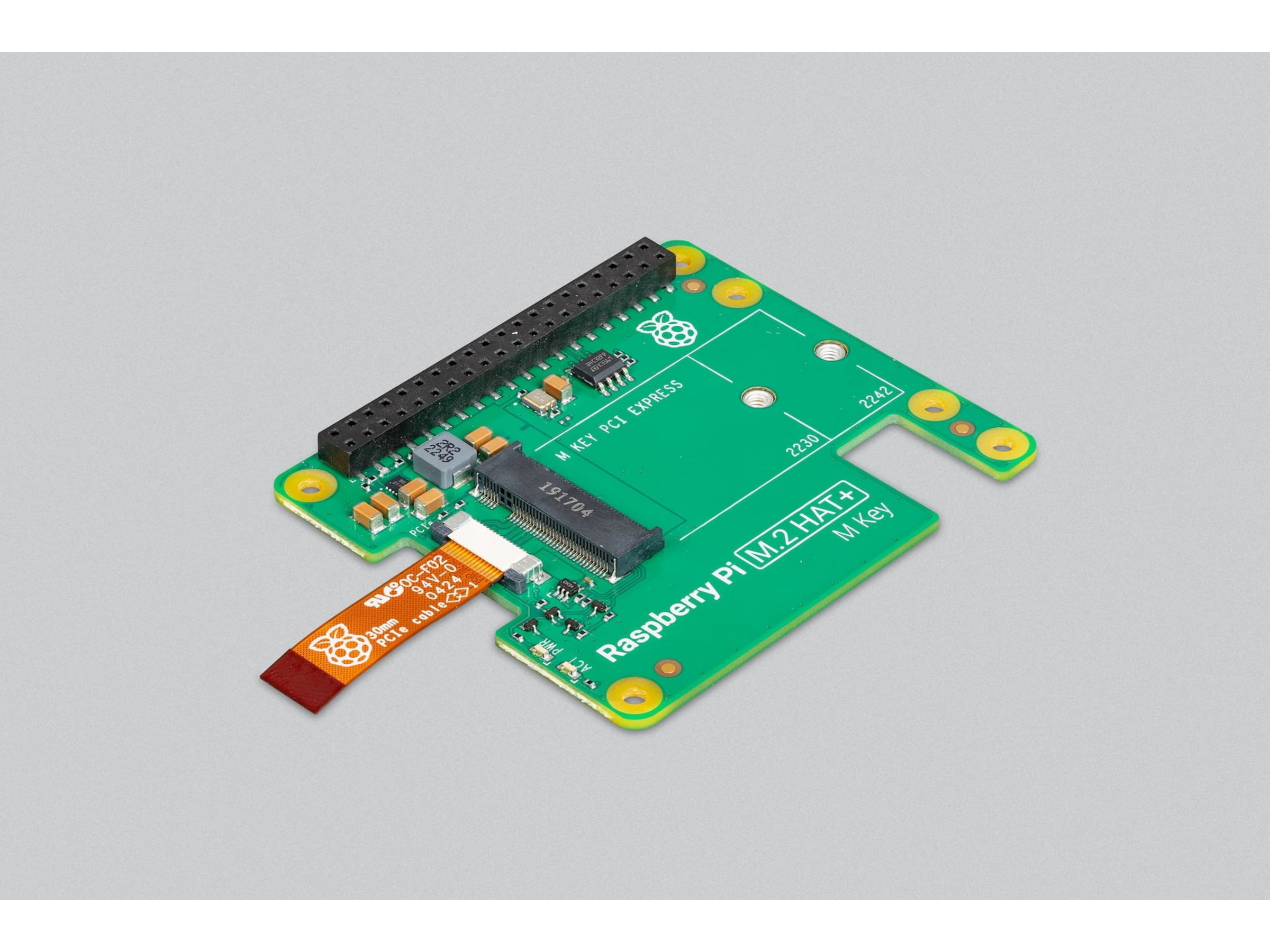 Raspberry Pi M2 Hat+ Raspberry Pi 5 Tilbehør