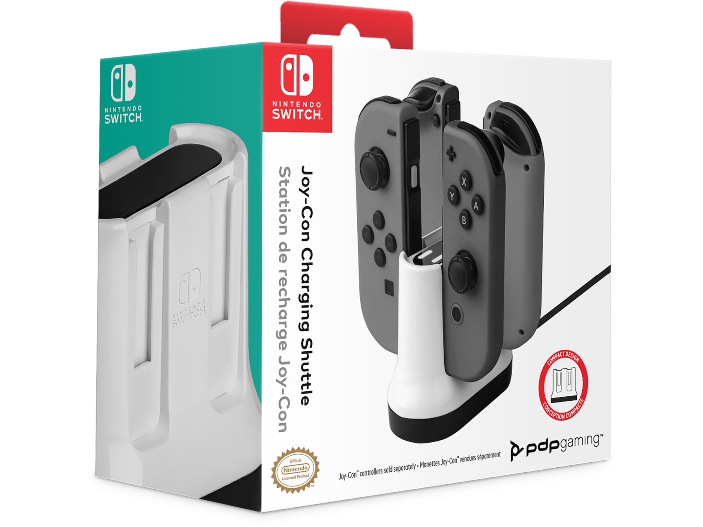 PDP Joy Con Ladestasjon Switch Tilbehør til spillkonsoller