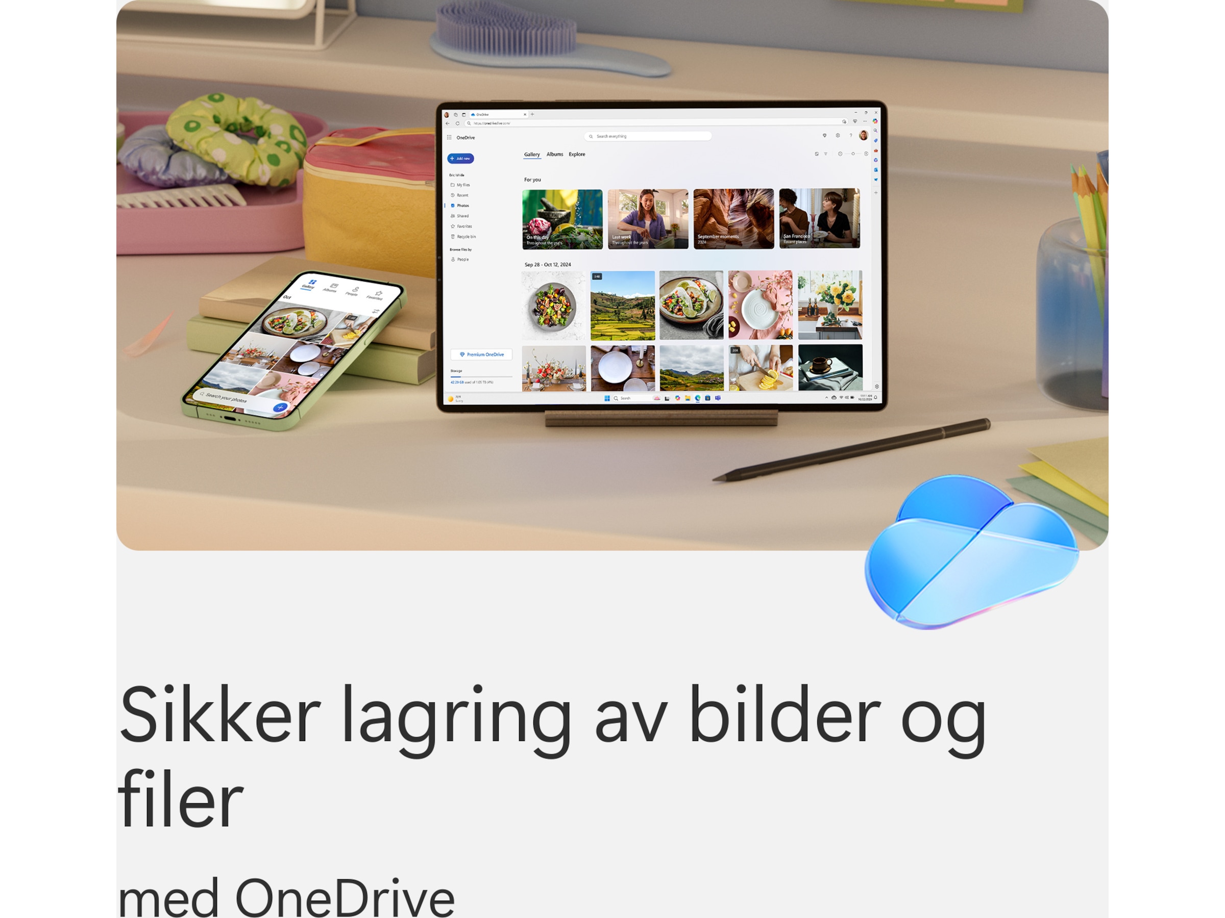Microsoft M365 Personal 1 år Kontorapplikasjoner