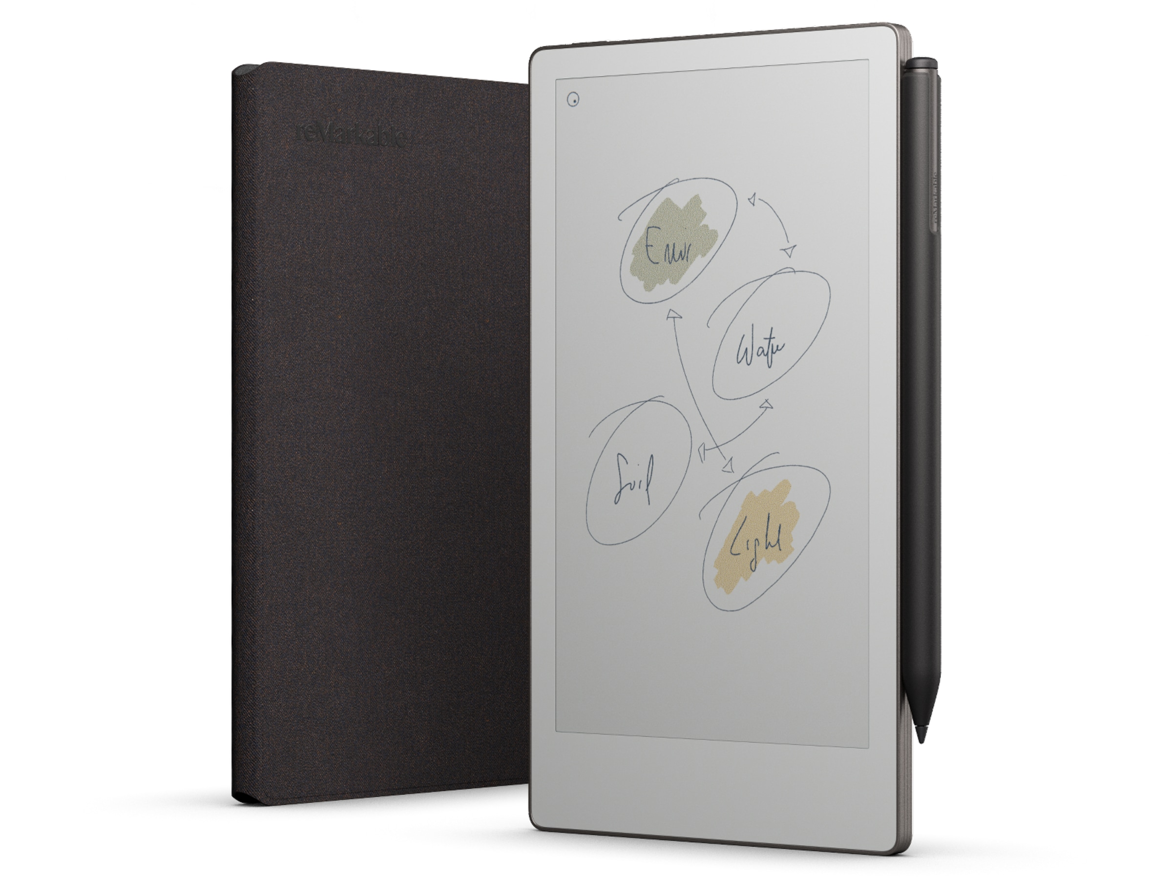 reMarkable Paper Pro Move 7.3" inkl. Marker Plus & Book Folio (basalt) Digitale notatblokker