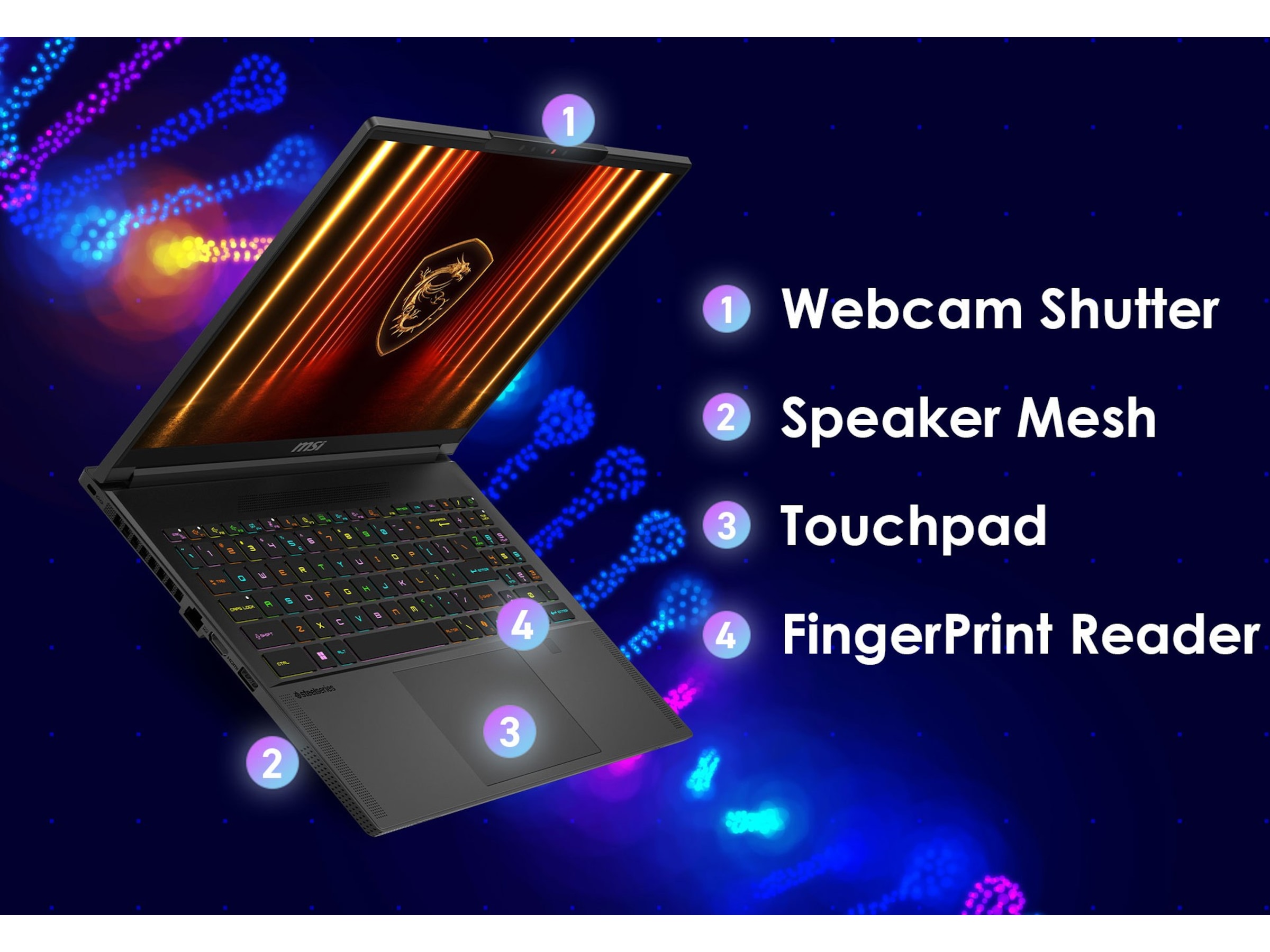 MSI Stealth A16 AI+ 16" QHD+ OLED 240Hz Gaming laptop