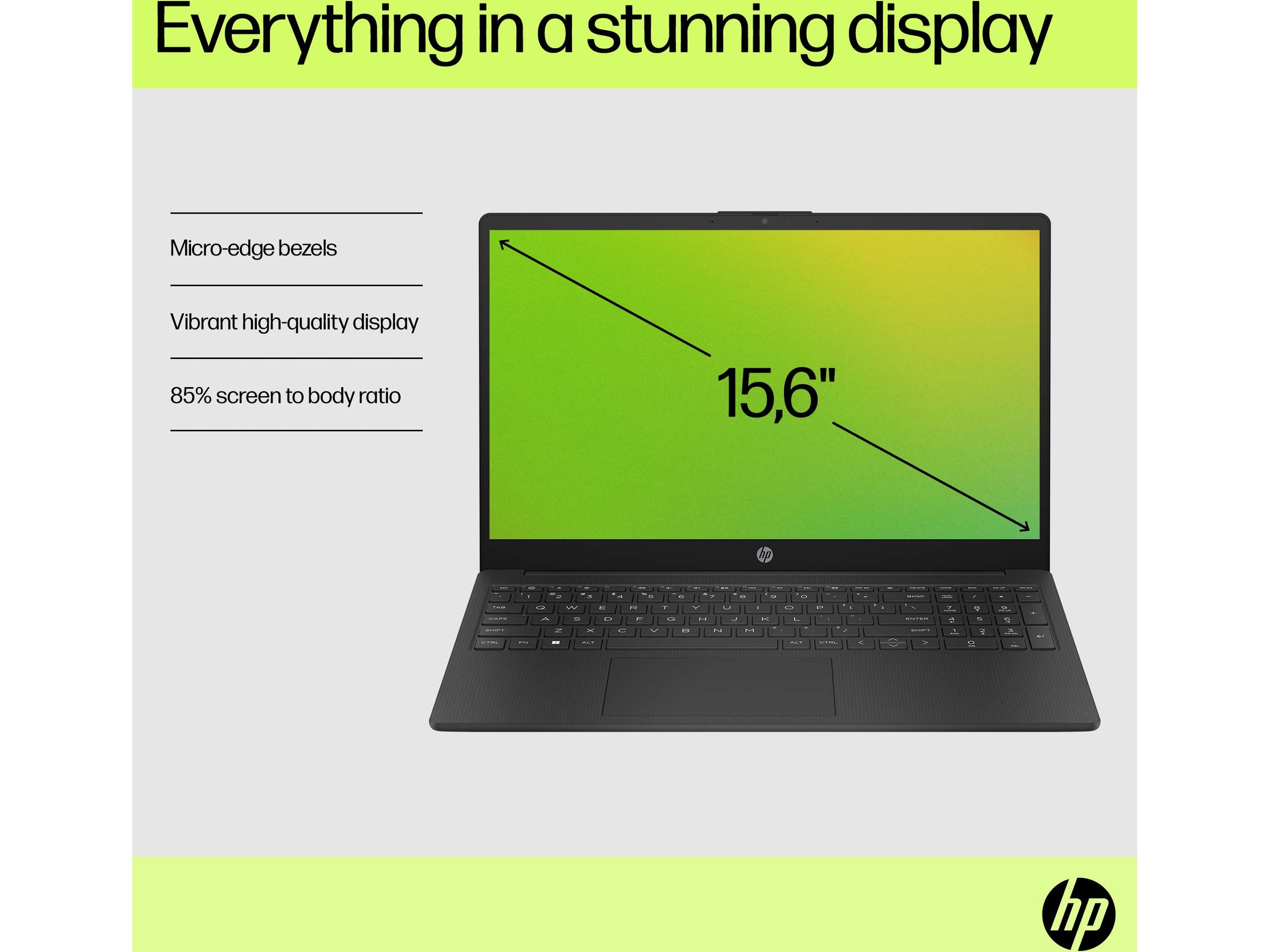 HP Laptop 15-fd0060no 15,6" FHD -B-Grade Demo bærbar PC