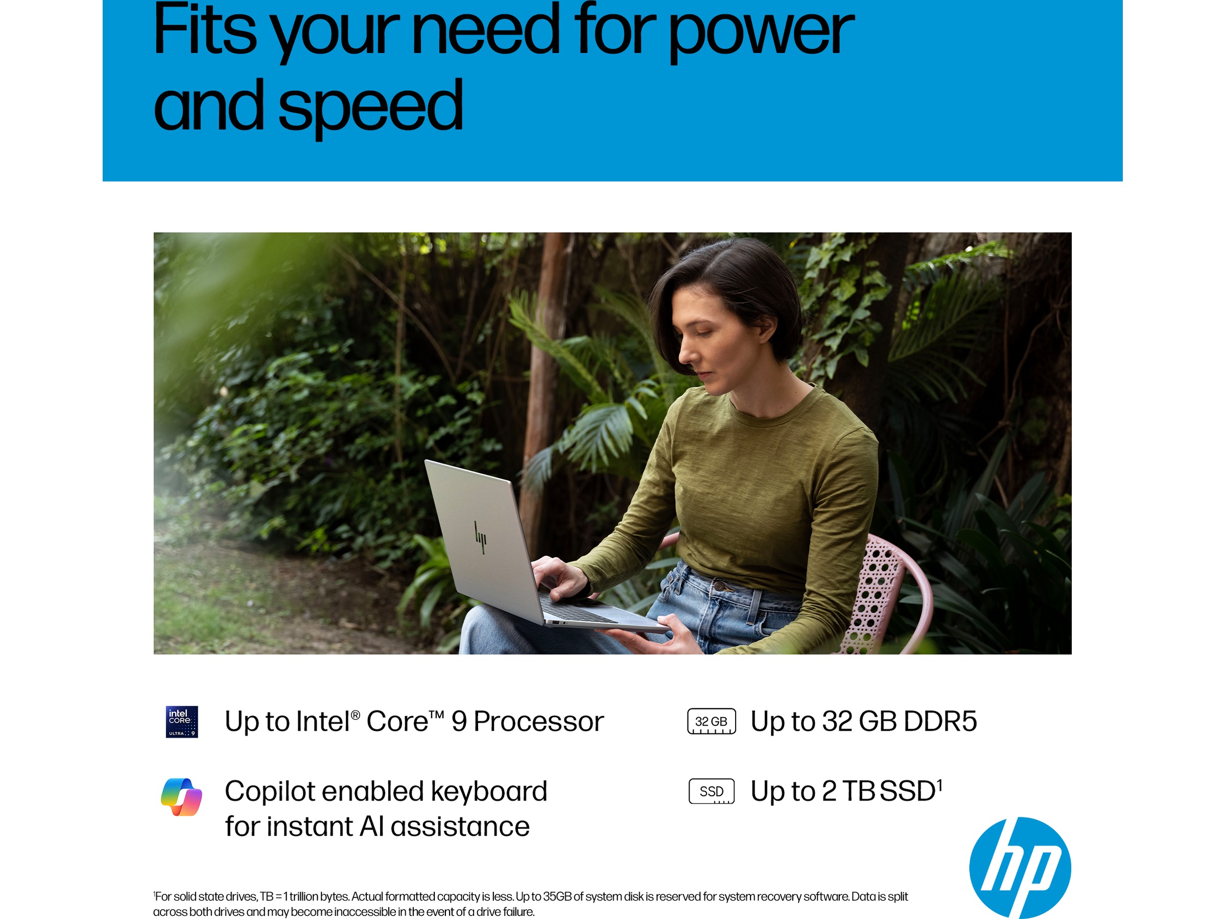 HP OmniBook 7 AI PC 16-ay0082no 16" 2K OLED -B-Grade Demo bærbar PC