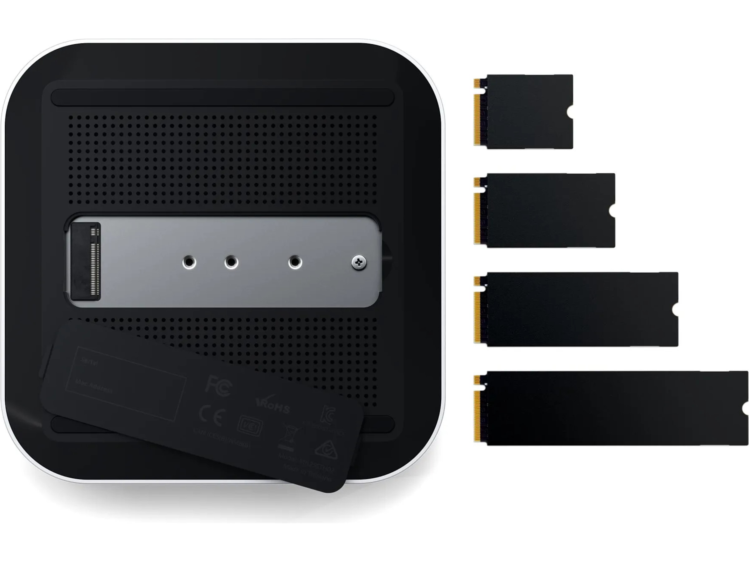 Satechi Thunderbolt 5 CubeDock™ med SSD-kabinett Dockingstasjon & USB-HUB