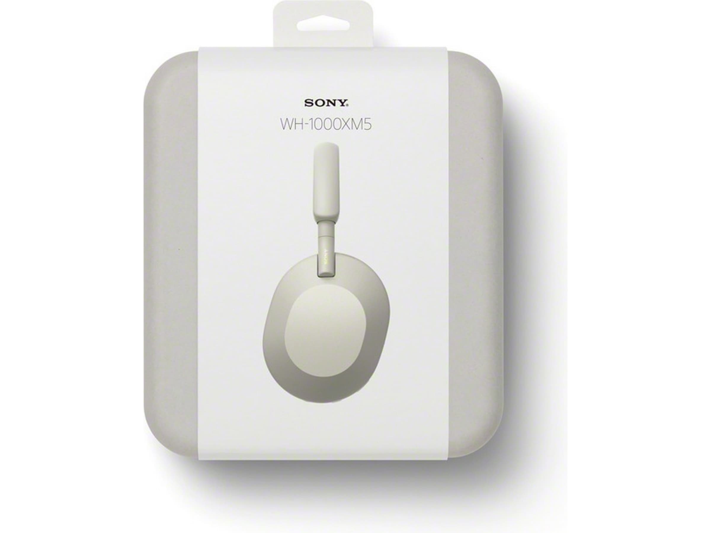 Sony WH-1000XM5 trådløse hodetelefoner, Over-Ear (sølv) Hodetelefoner