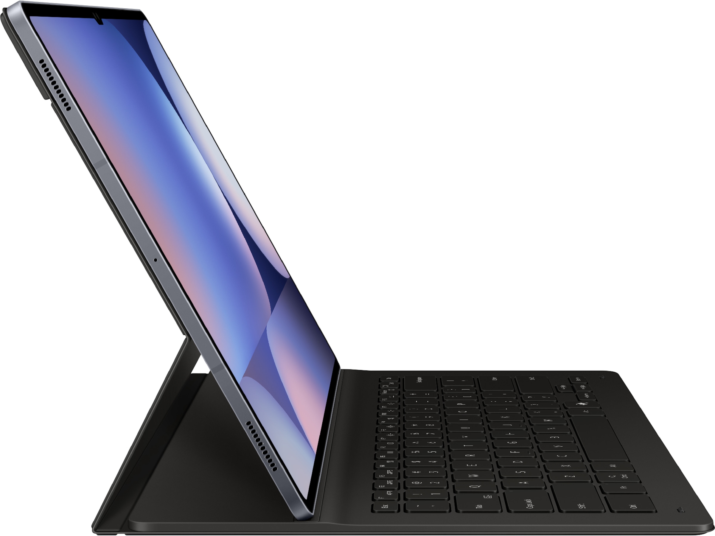 Samsung Galaxy Tab S10 Ultra / S9 Ultra Slim tastaturdeksel (sort) Deksel til nettbrett