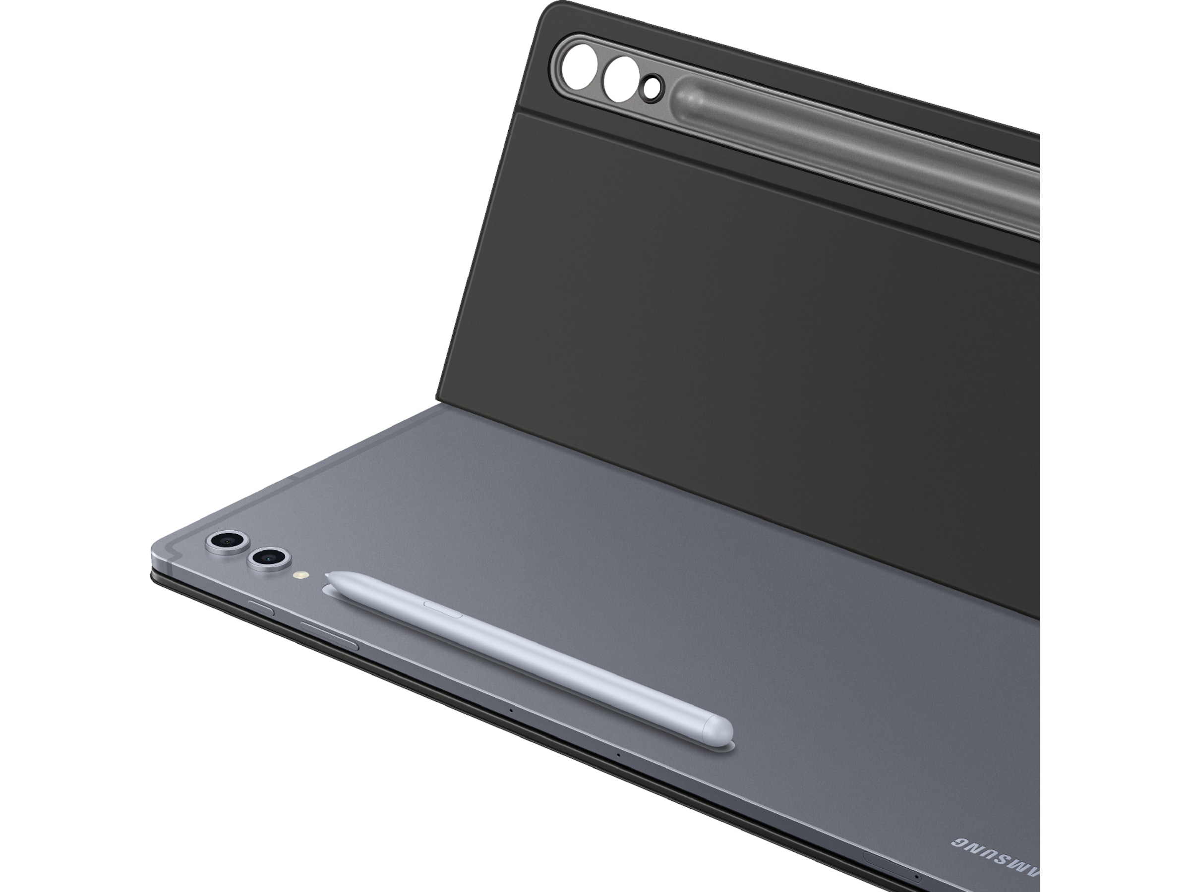 Samsung Galaxy Tab S10 Ultra / S9 Ultra Slim tastaturdeksel (sort) Deksel til nettbrett