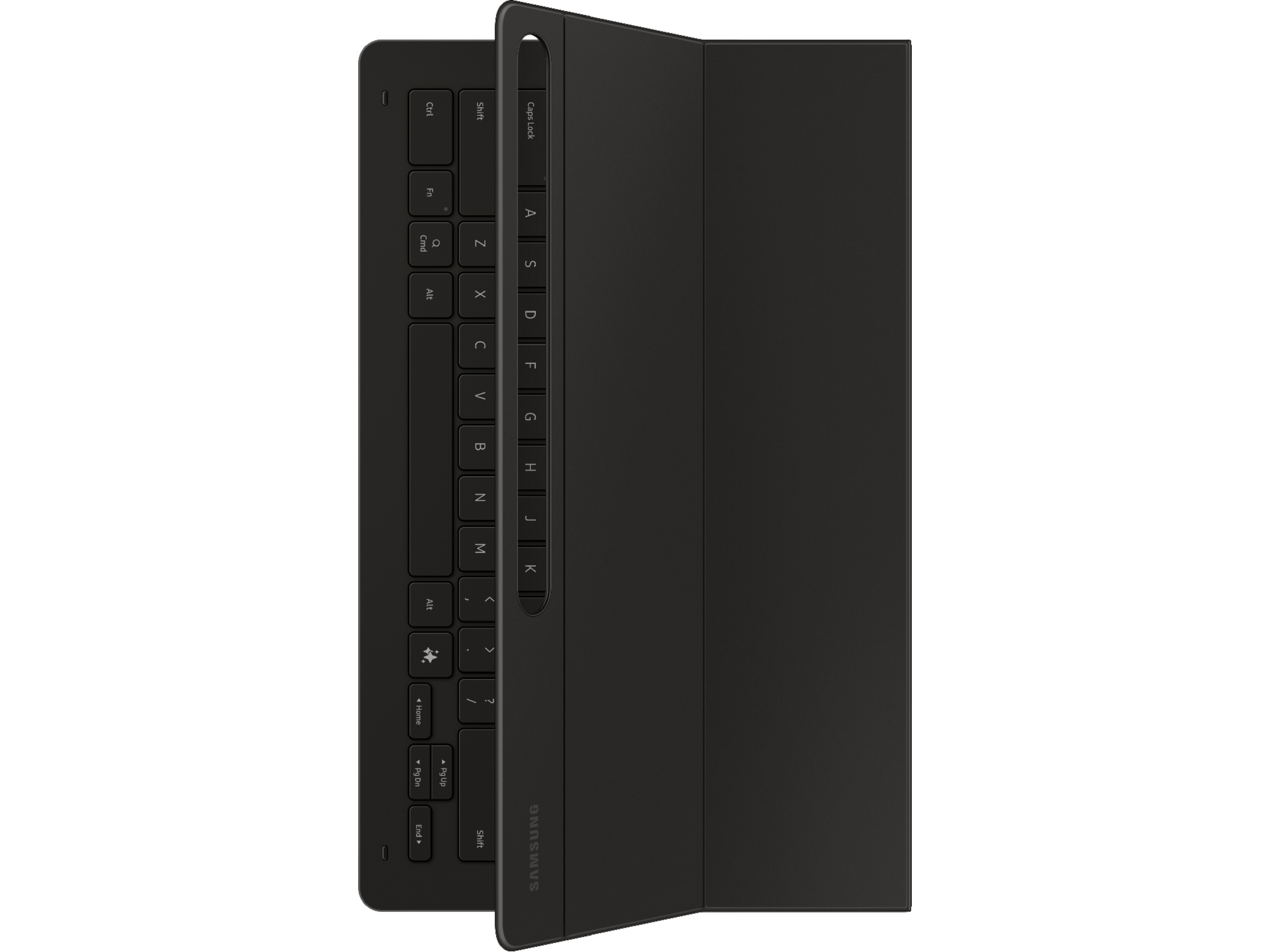 Samsung Galaxy Tab S10 Ultra / S9 Ultra Slim tastaturdeksel (sort) Deksel til nettbrett