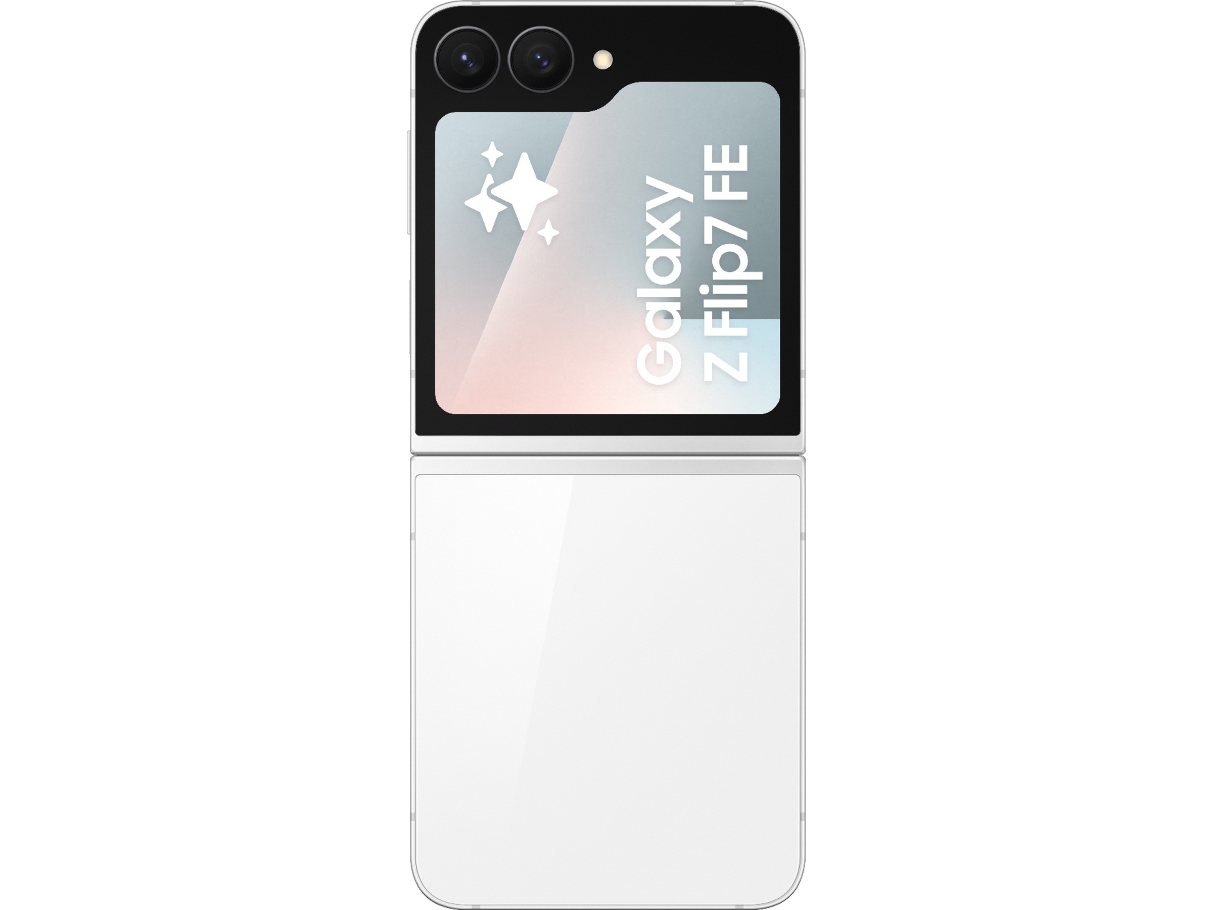 Samsung Galaxy Z Flip7 FE 256GB (white) -B-Grade Demo mobiltelefoner