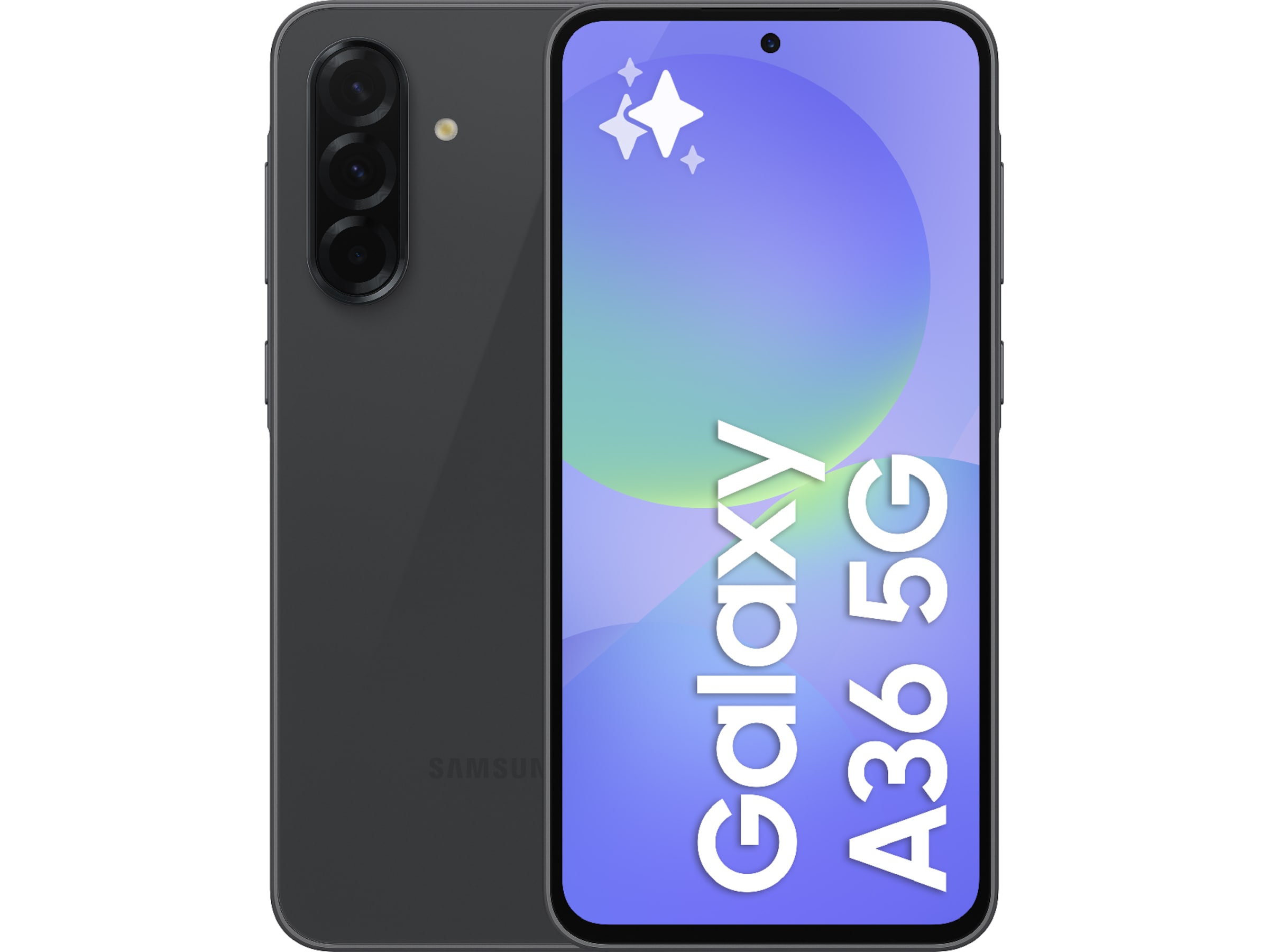 Samsung Galaxy A36 5G 128GB Enterprise (awesome black) Mobiltelefoner