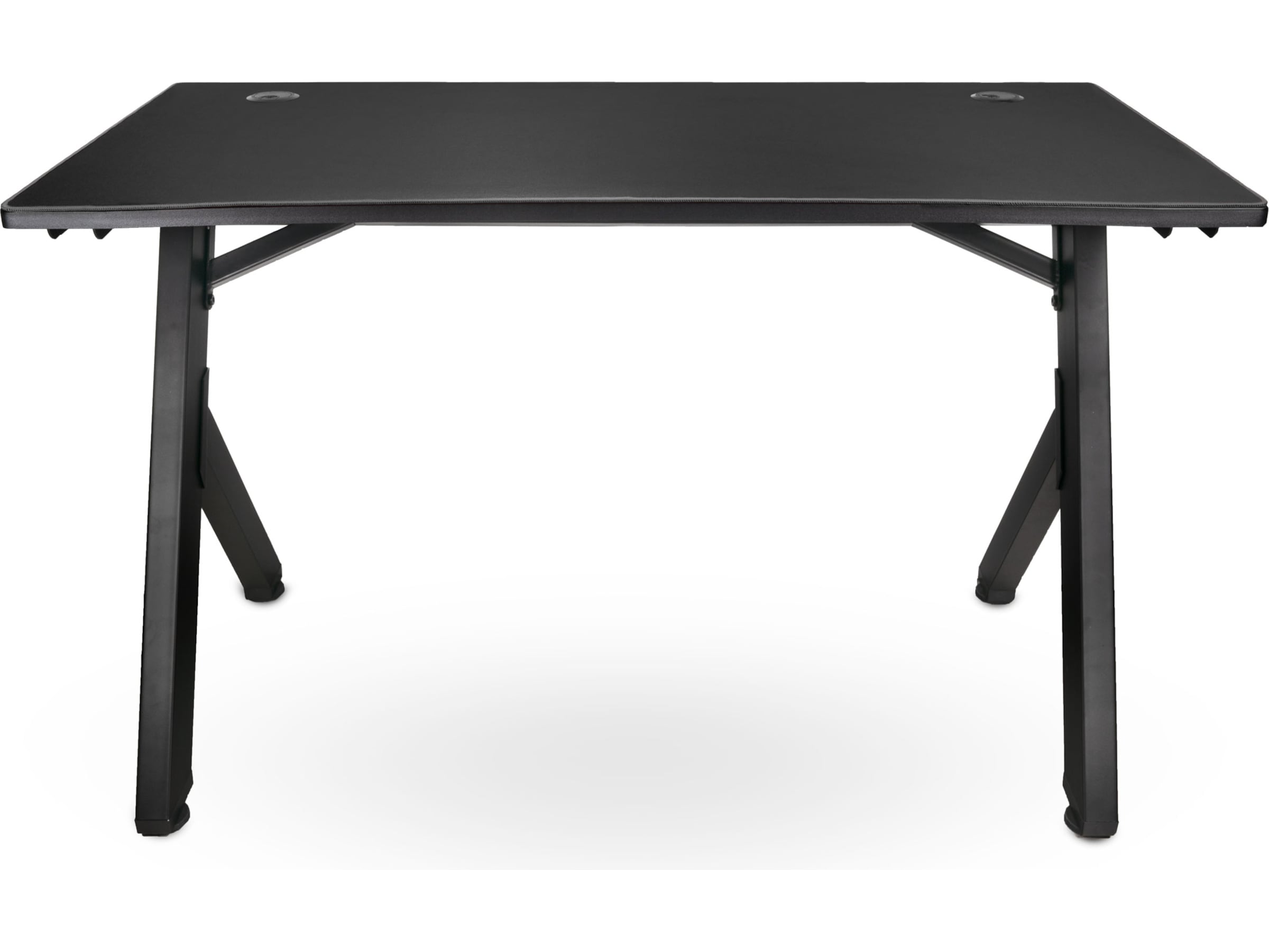 Svive Cygnus Gaming Desk matt sort med grå sømmer Gamingdesk