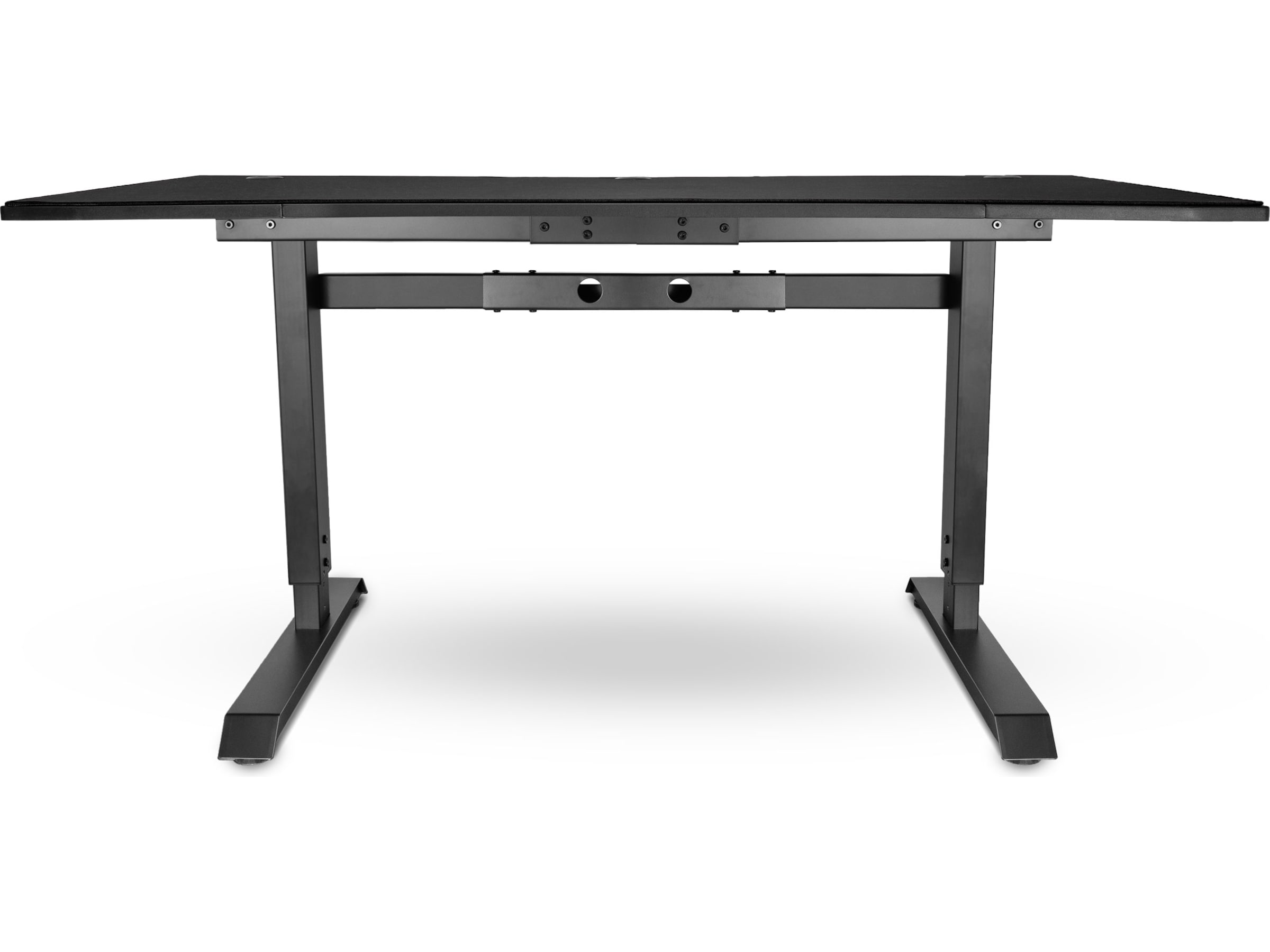 Svive Altair Gaming Desk matt sort med sorte sømmer Gamingdesk