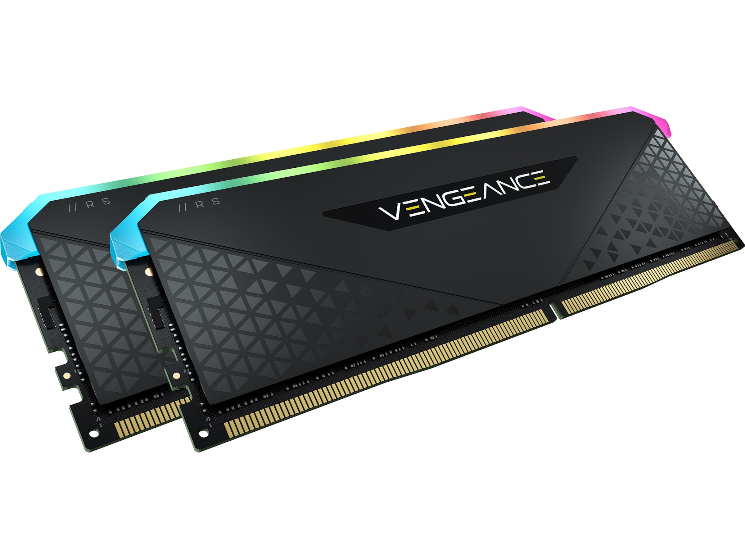 Corsair Vengeance RGB RS DDR4 3200MHz 16GB (sort) Minnebrikker