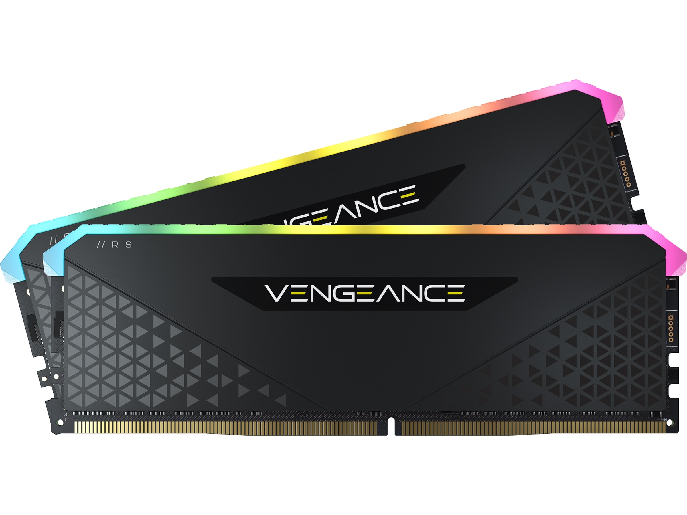 Corsair Vengeance RGB RS DDR4 3200MHz 16GB (sort) Minnebrikker