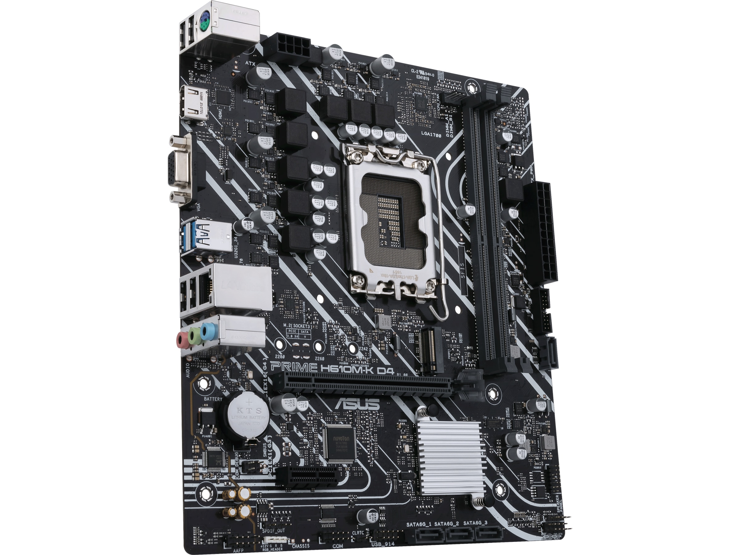 ASUS PRIME H610M-K D4 Hovedkort Intel Socket