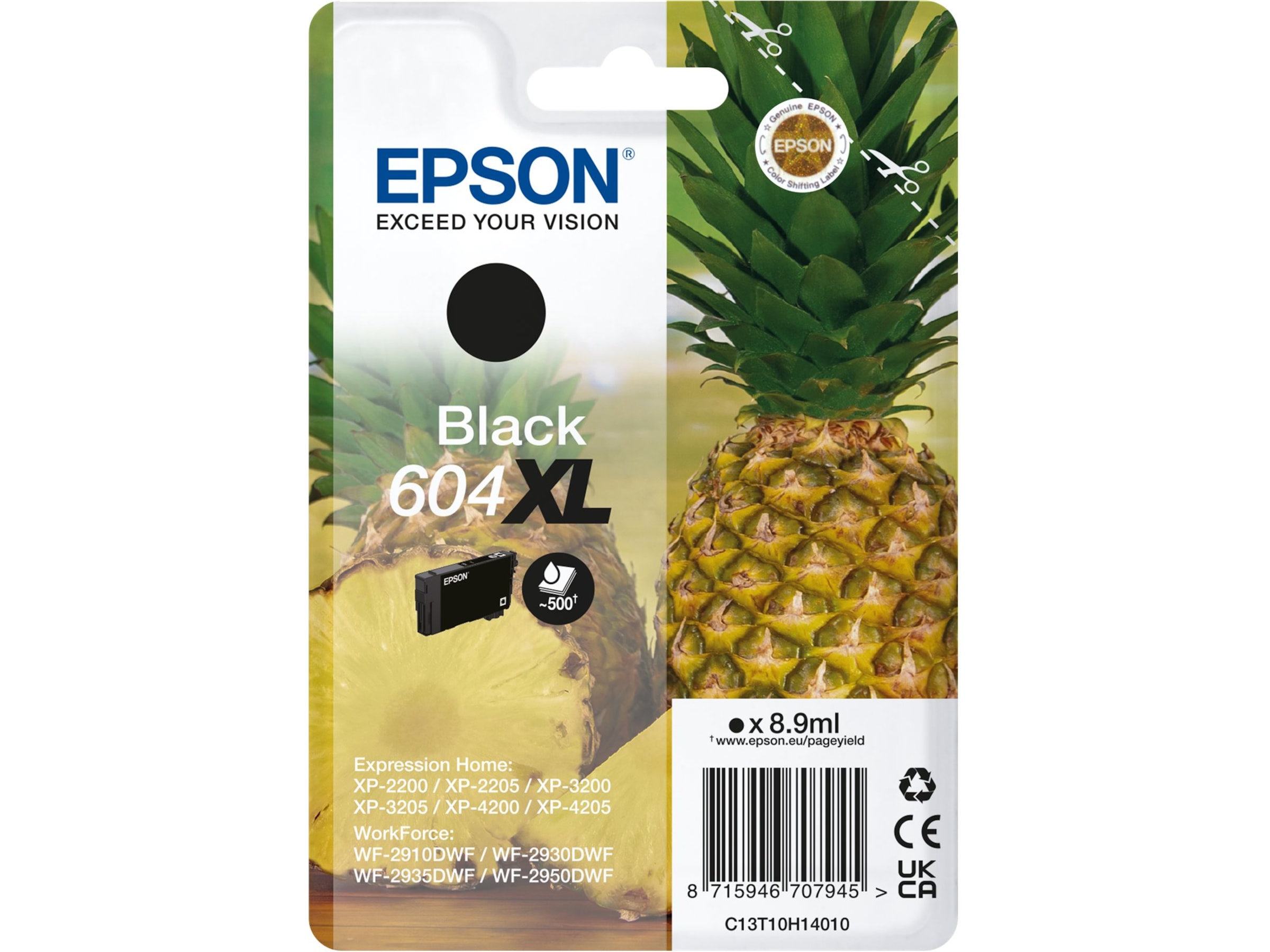 Epson blekk 604 XL sort Blekkpatroner