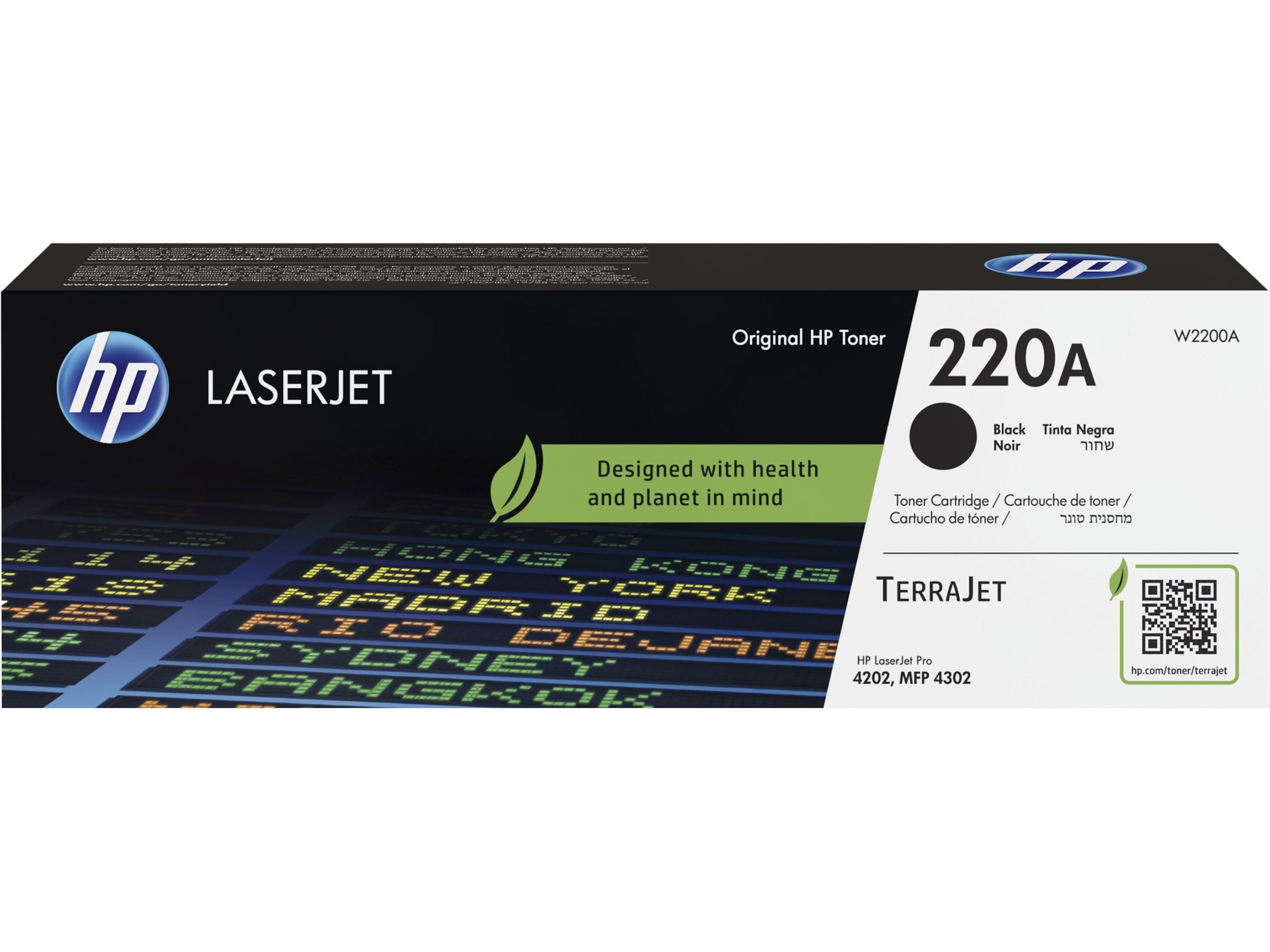 HP toner 220A sort Lasertoner