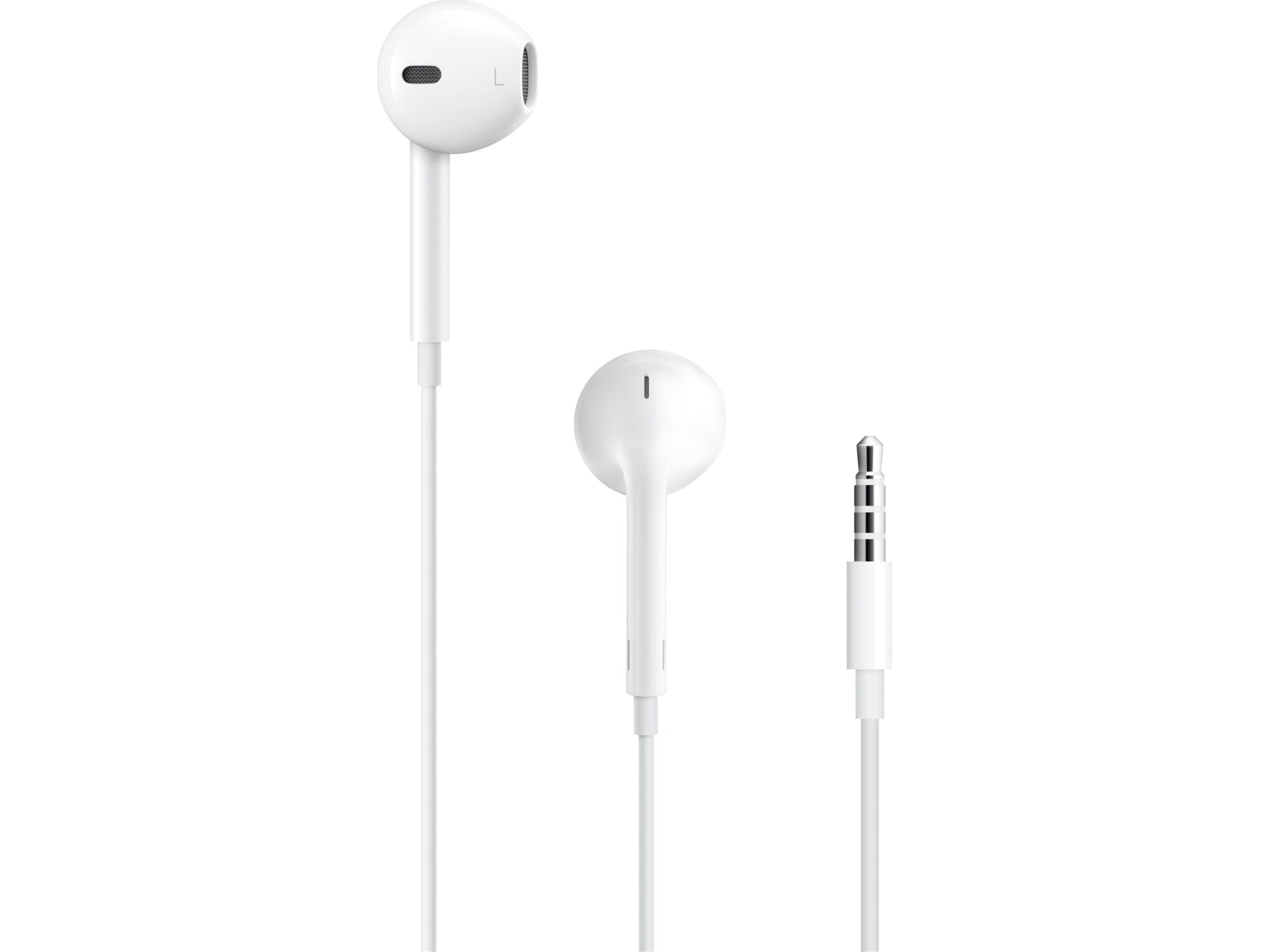 Apple EarPods med fjernkontroll og mik Ørepropper