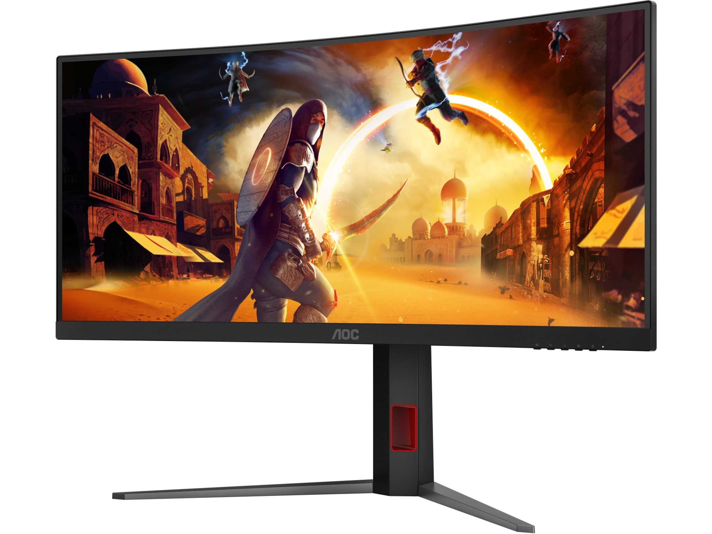 AOC 34" curved gamingskjerm CU34G4Z Gamingskjermer