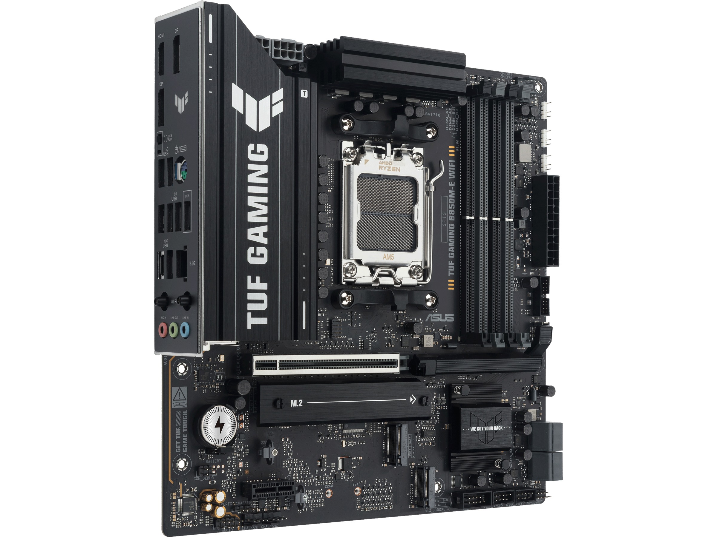 Asus TUF Gaming B850M-E WIFI Hovedkort -B-Grade Demo hovedkort