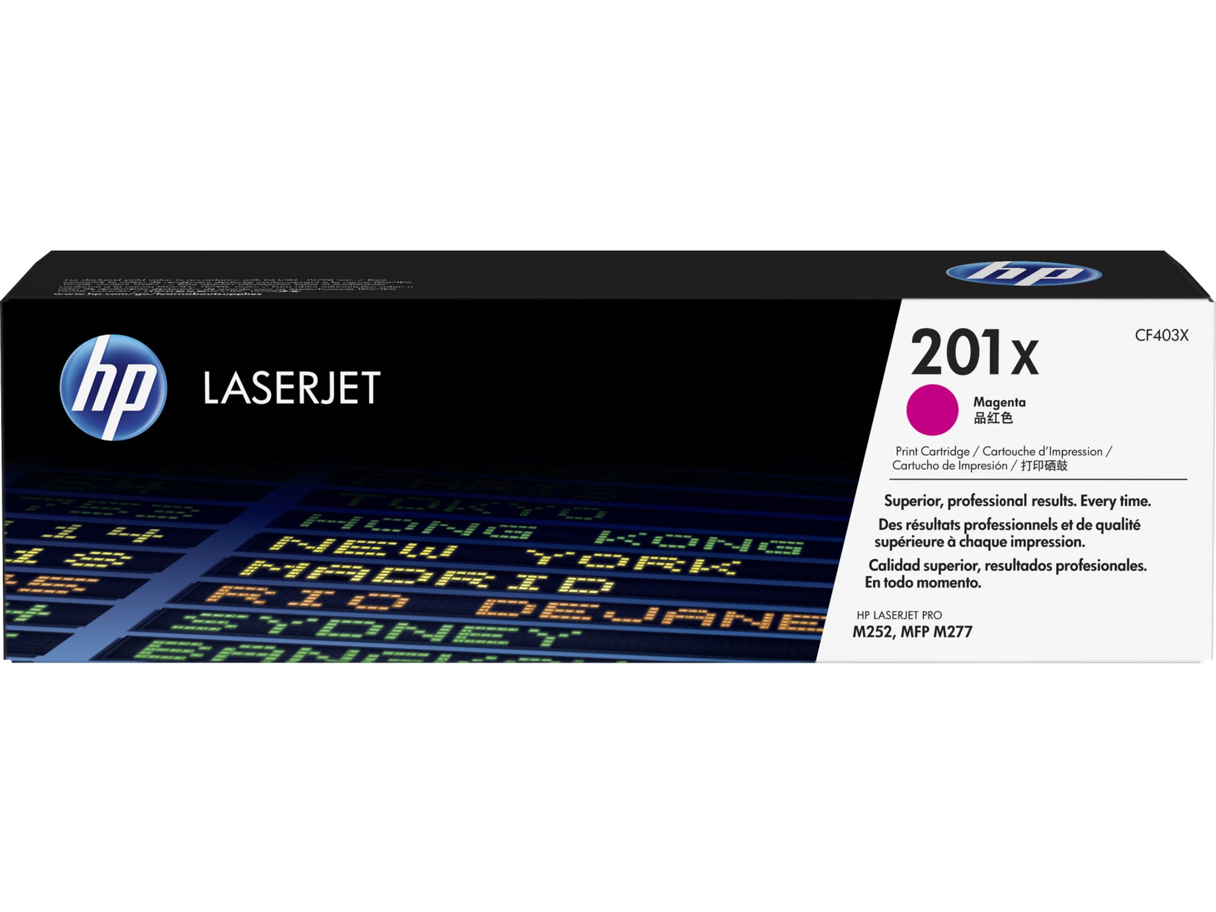 HP Toner 201X Magenta Lasertoner