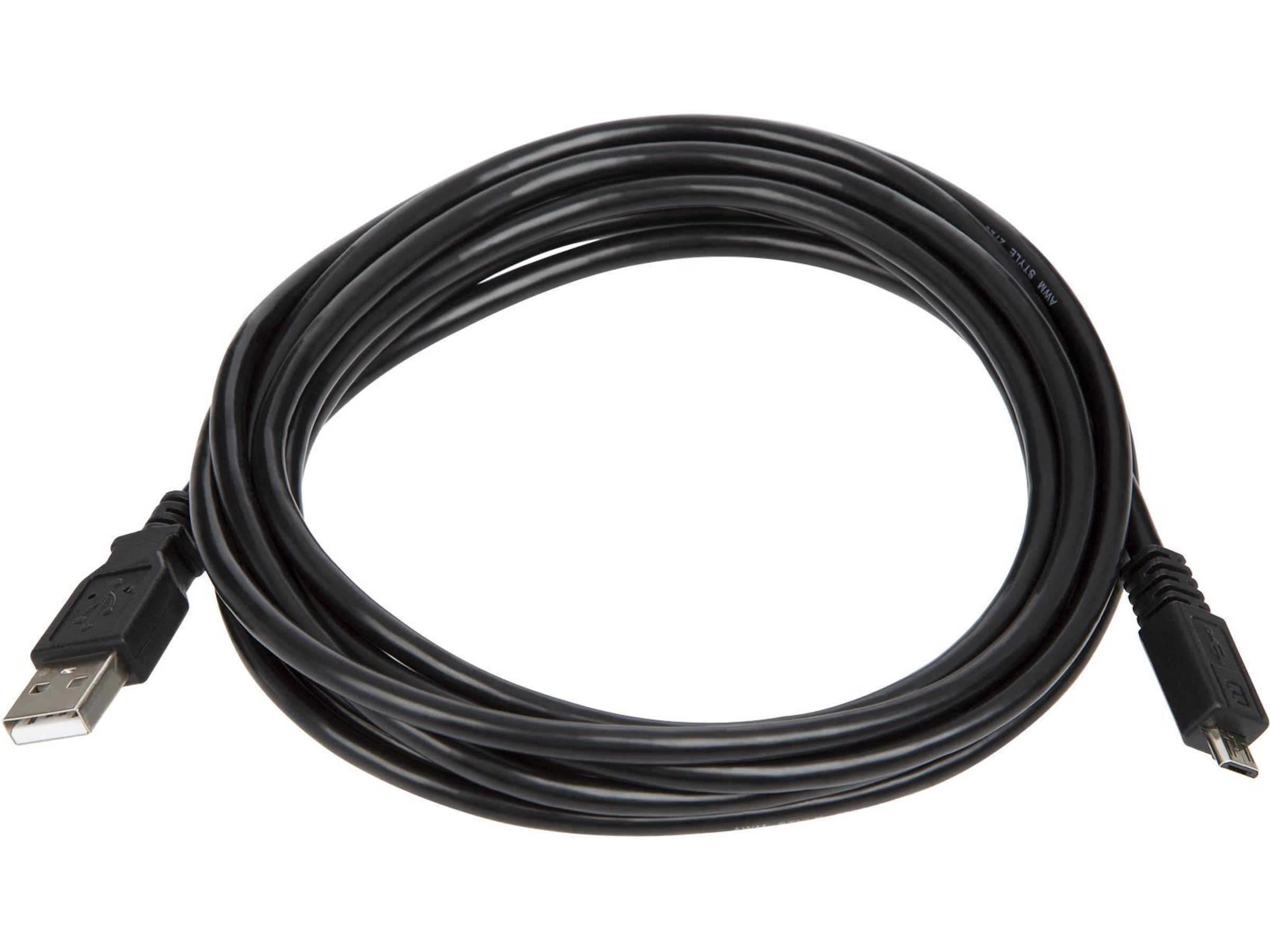 USB-A til USB Micro-B kabel 3m (sort) USB-kabler