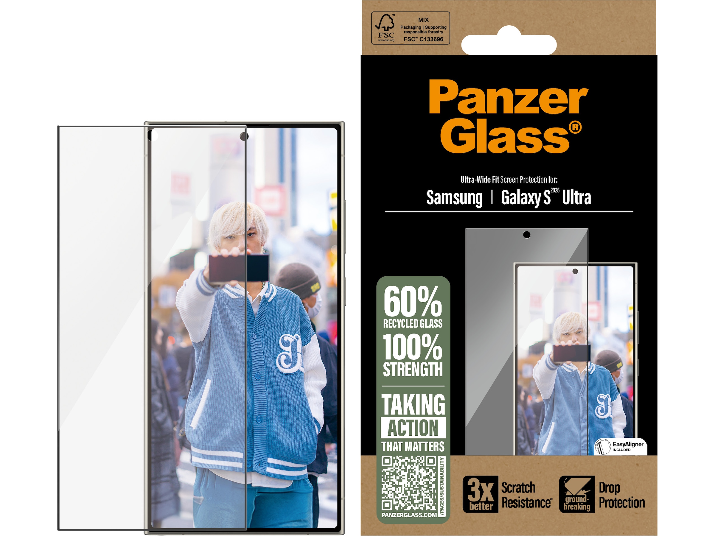 PanzerGlass Galaxy S25 Ultra Skjermbeskytter Skjermbeskytter