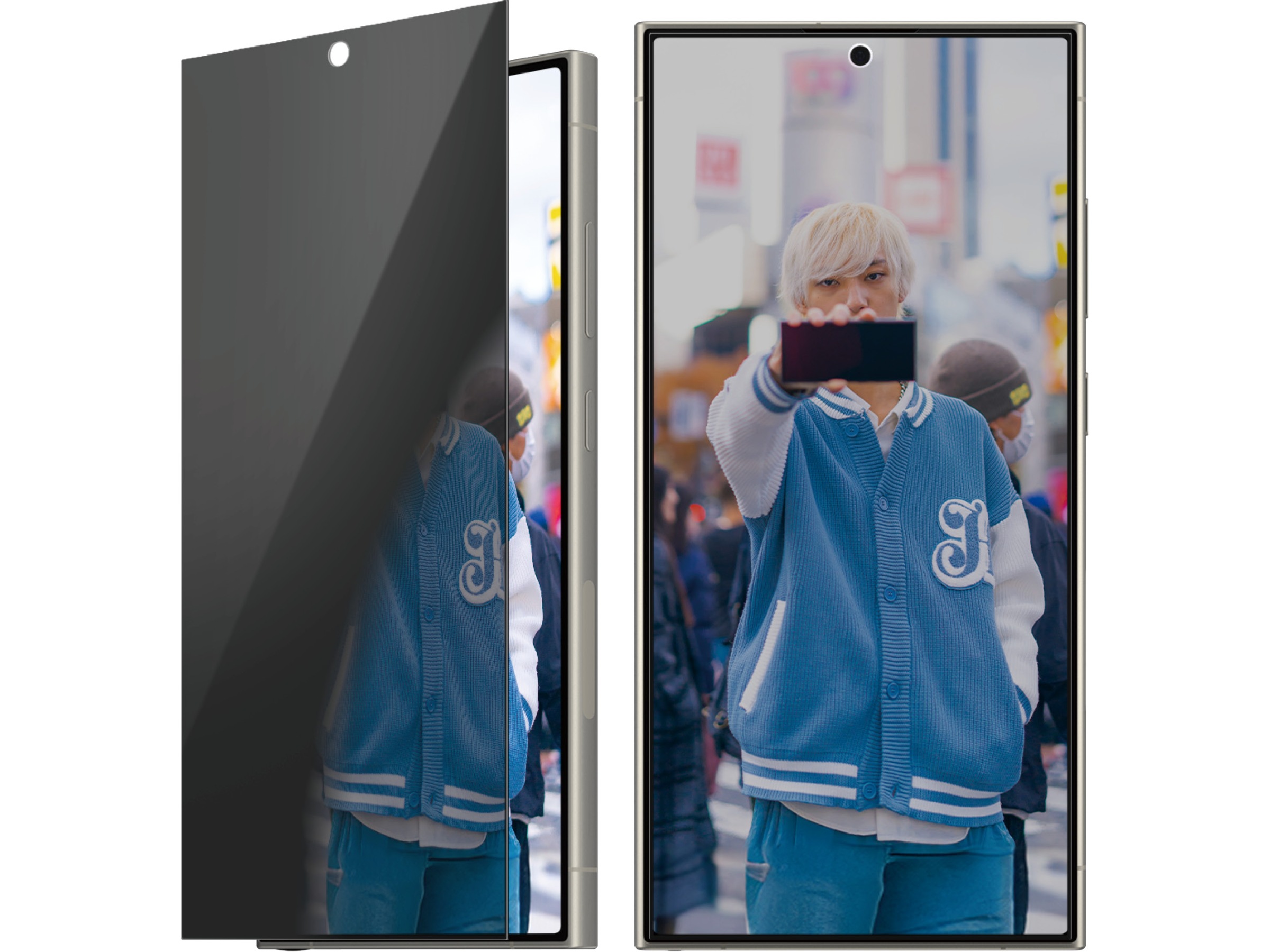 PanzerGlass Galaxy S25 Ultra Privacy Skjermbeskytter Skjermbeskytter