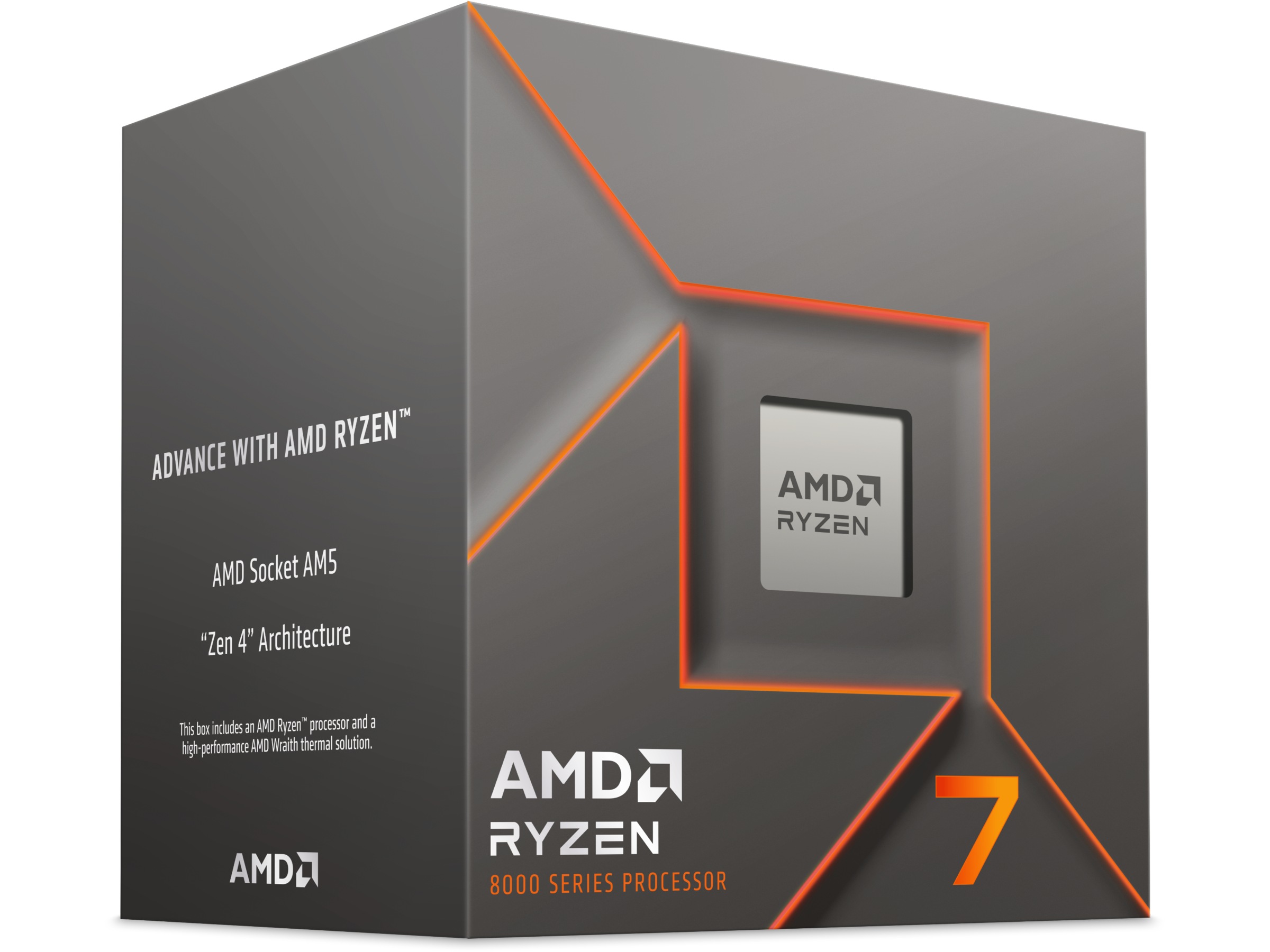 AMD Ryzen 7 8700F CPU Prosessorer