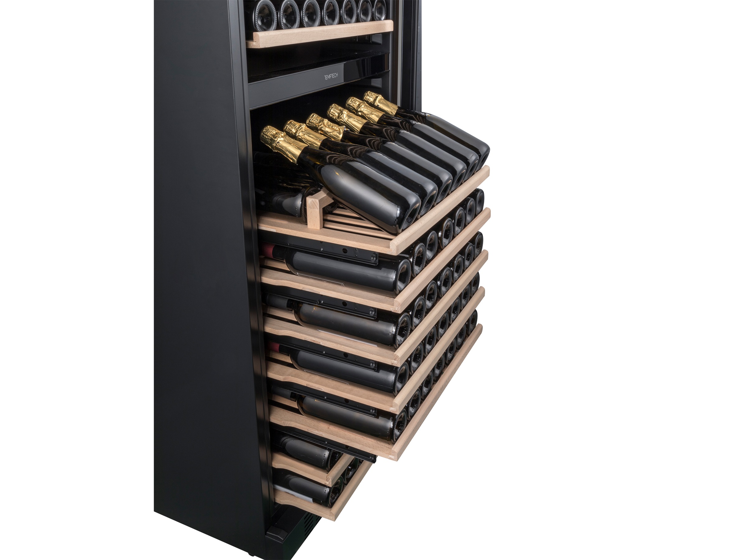 Temptech Elegance E1000DRB-24 vinskap (153 flasker) Frittstående vinskap