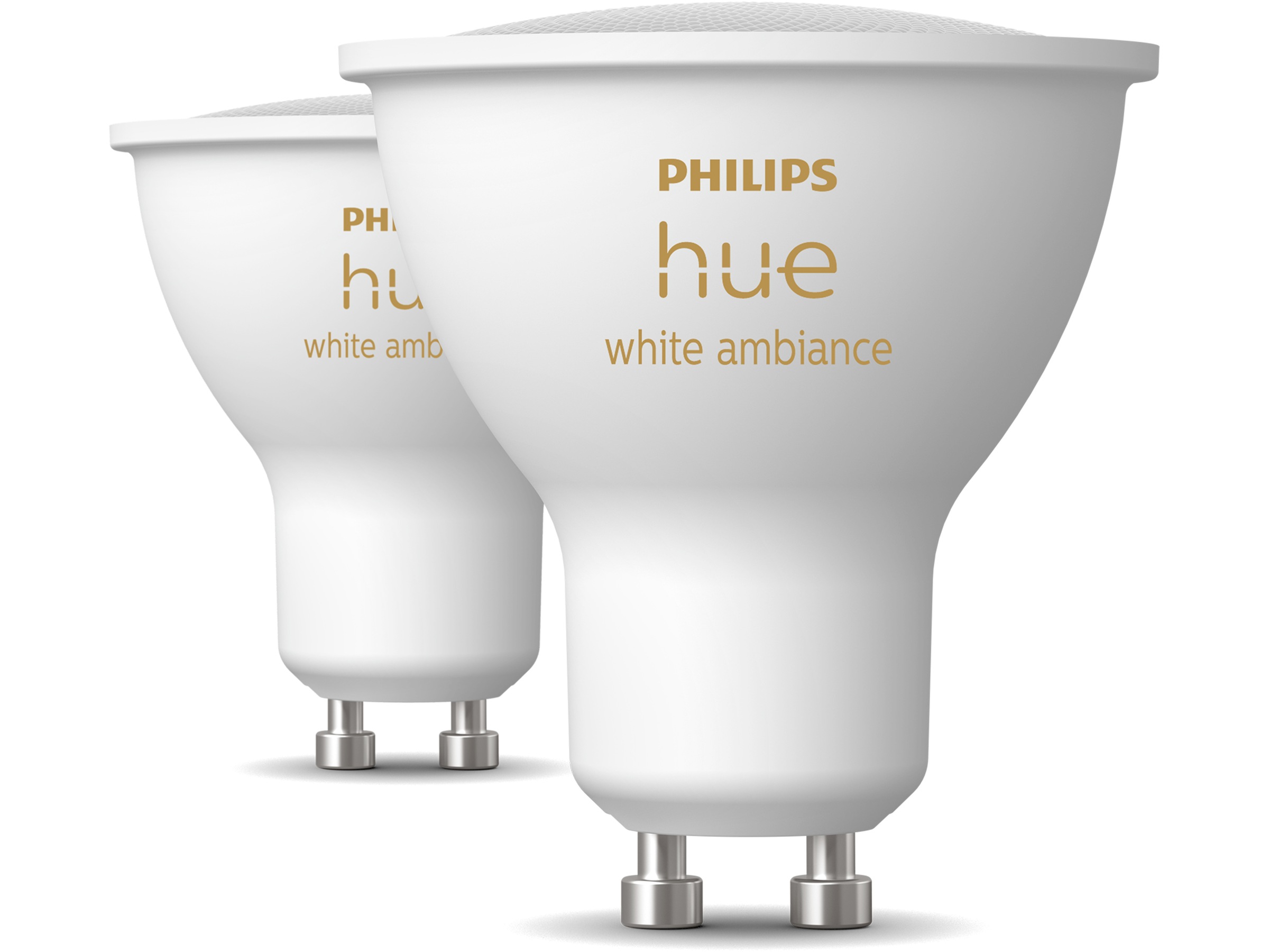 Philips Hue White Ambiance 4.2W GU10 2PK Lyspærer & LED-pærer