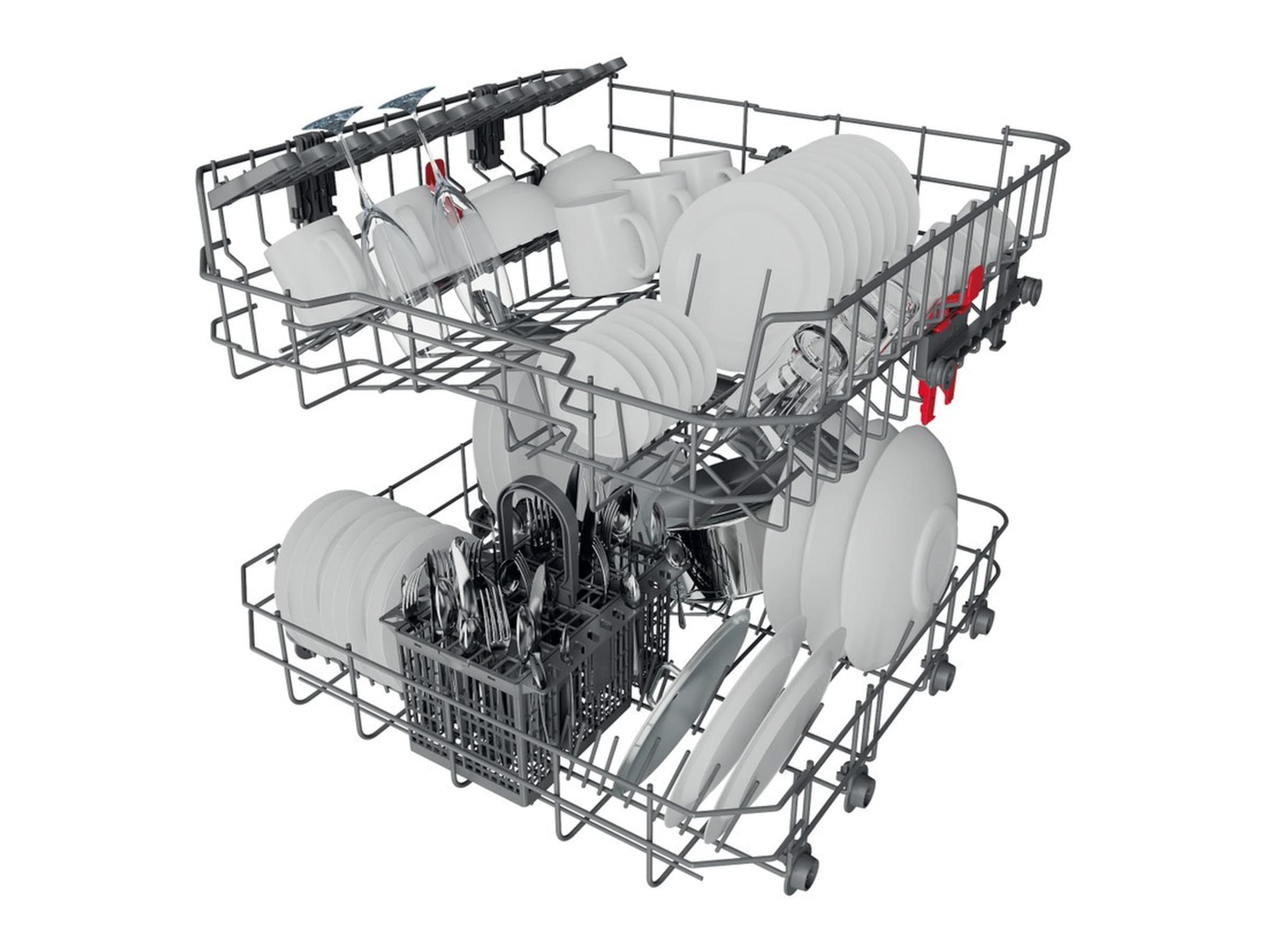 Whirlpool WUE 2B26 X Oppvaskmaskin (stål) Underbygd oppvaskmaskin