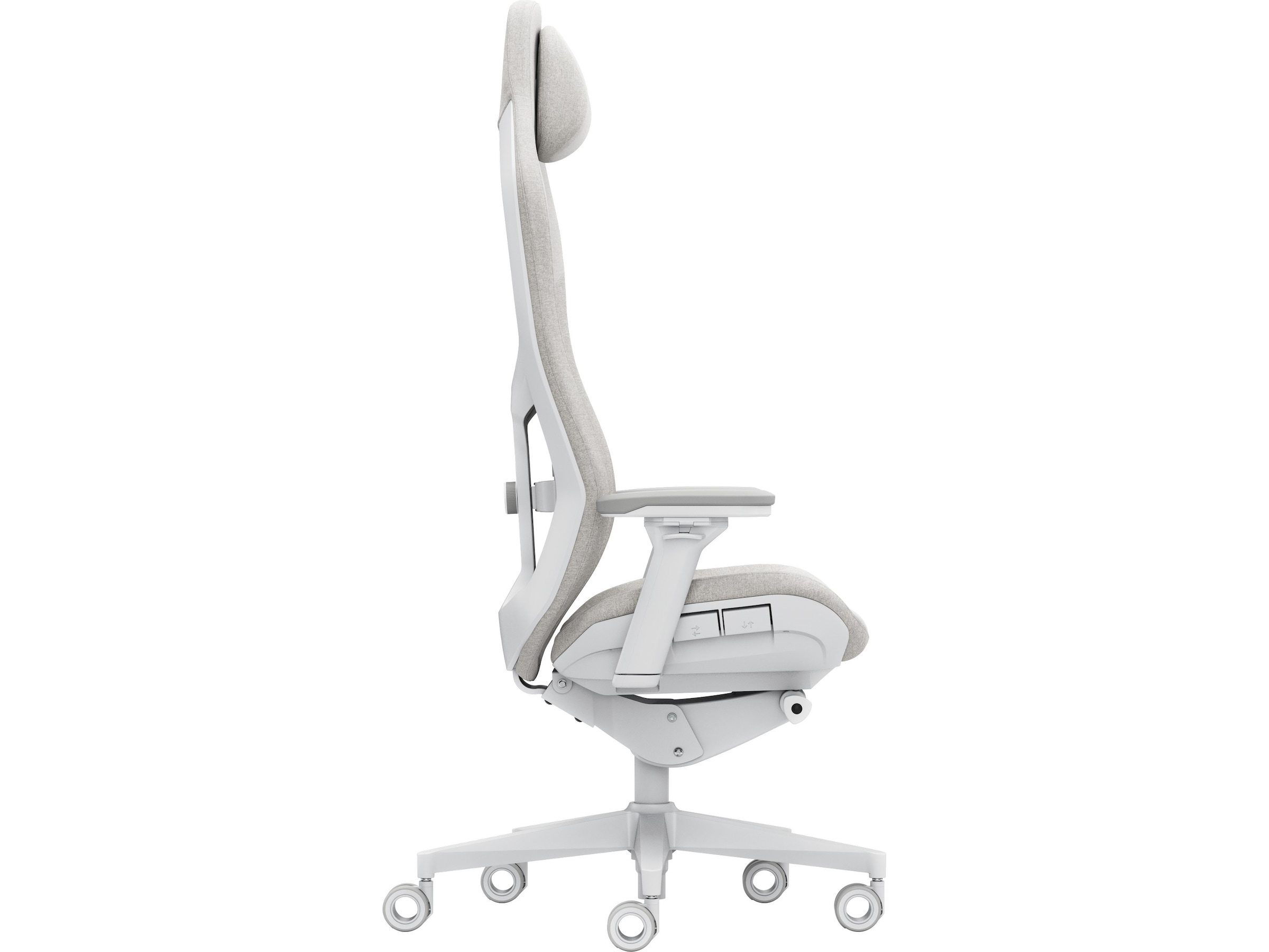 Fractal Design Refine Fabric Light gamingstol (lys grå) Gamingstoler