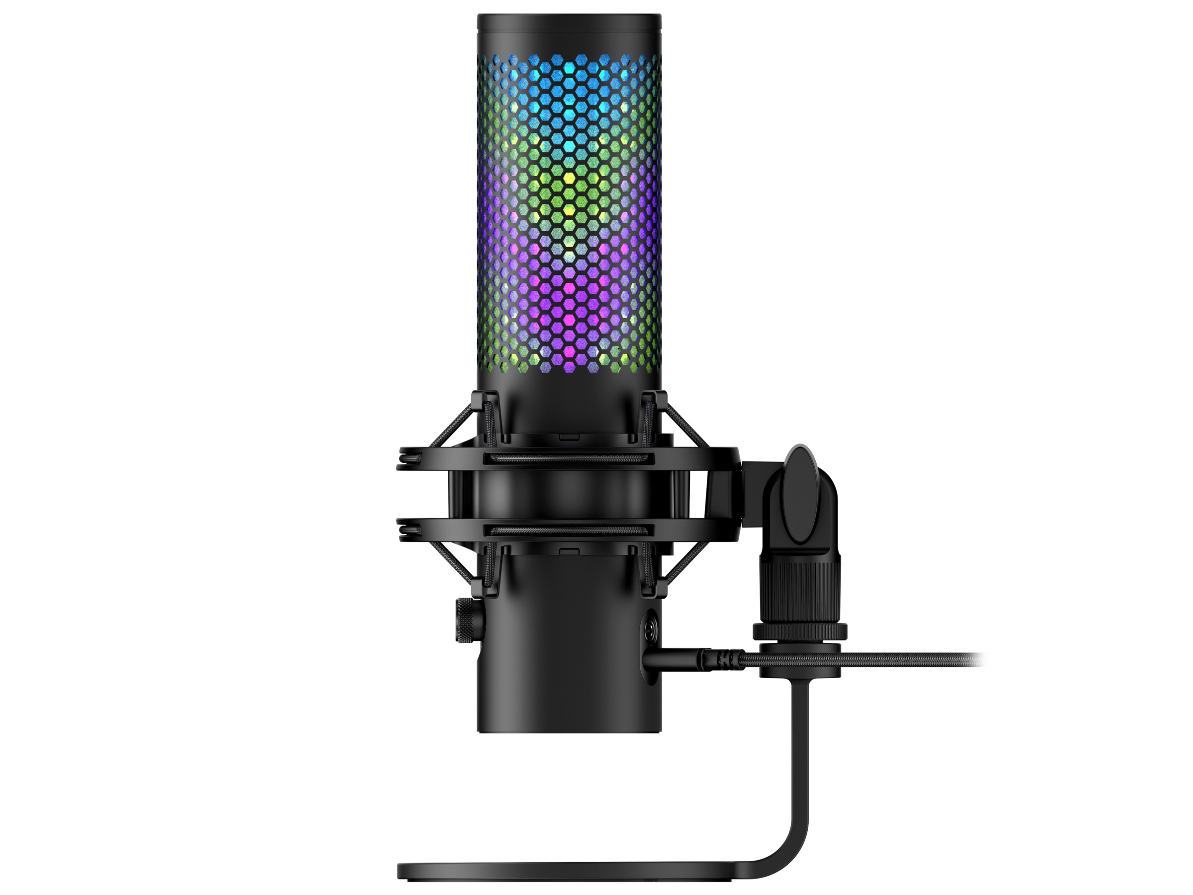 HyperX QuadCast 2 S RGB USB mikrofon (sort) Mikrofon