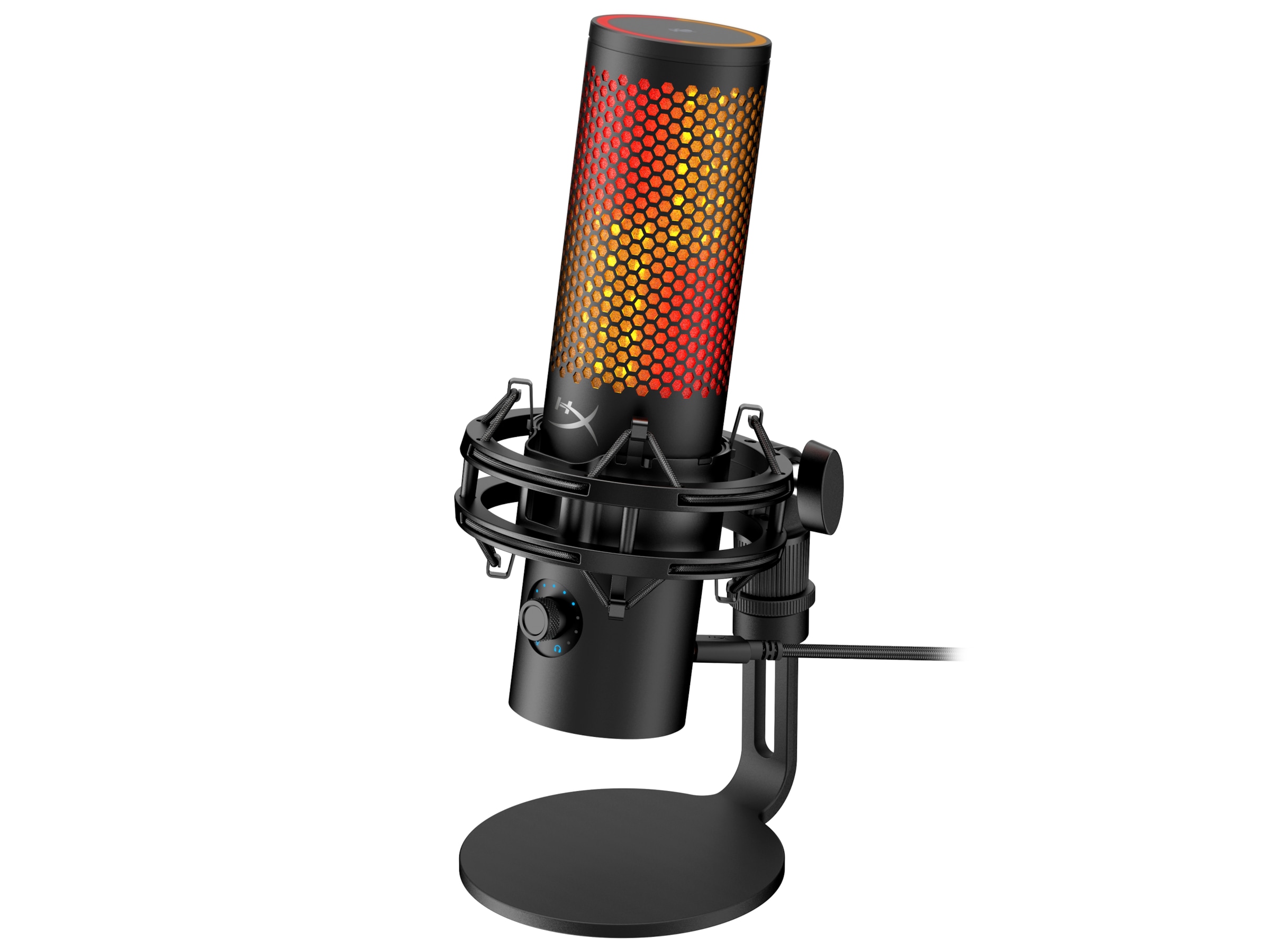 HyperX QuadCast 2 S RGB USB mikrofon (sort) Mikrofon