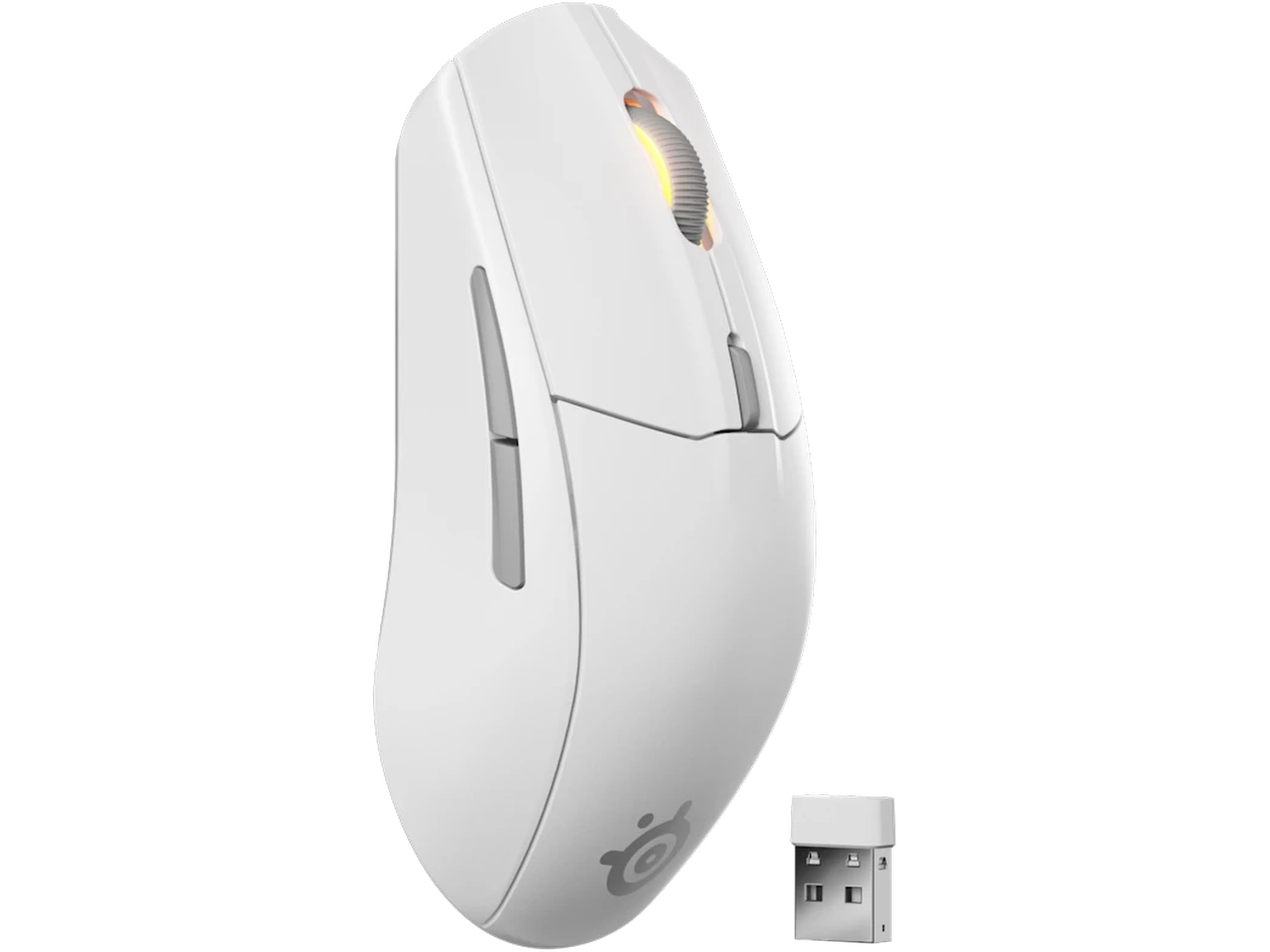 SteelSeries Rival 3 Gen 2 trådløs gamingmus (hvit) Gamingmus