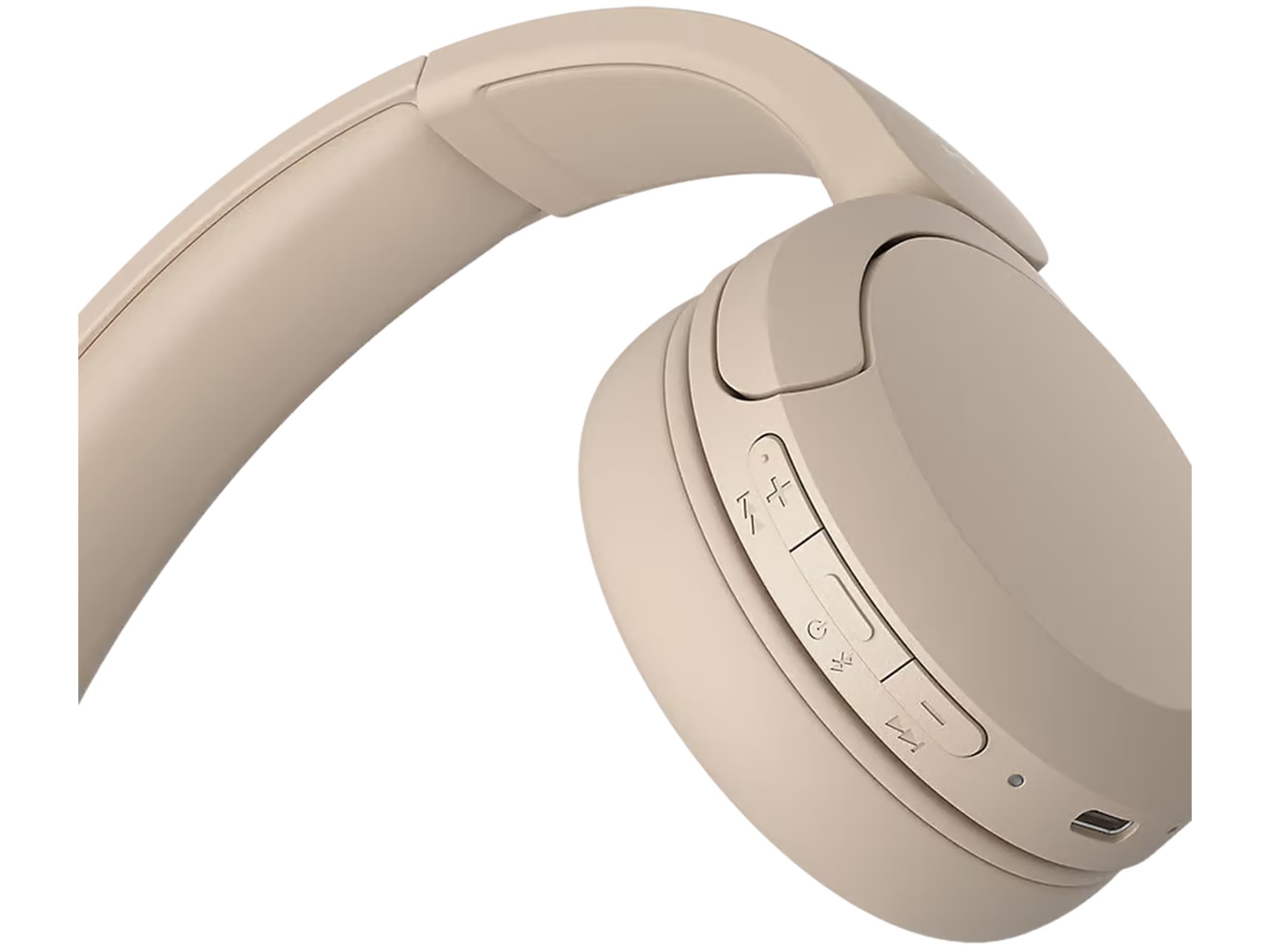 Sony WH-CH520 trådløse hodetelefoner, On-Ear (beige) Hodetelefoner