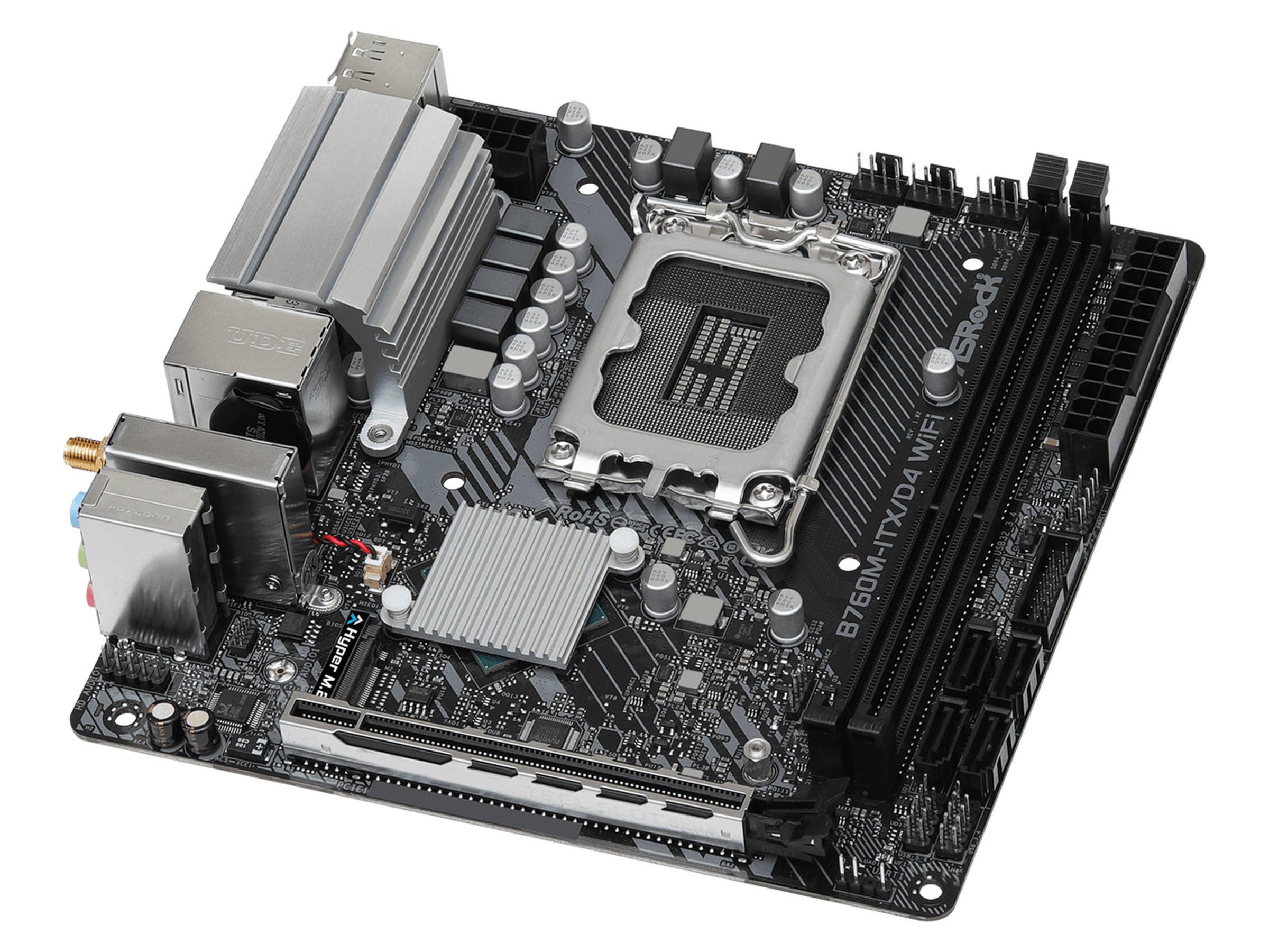 ASRock B760M-ITX/D4 WIFI Hovedkort Intel Socket