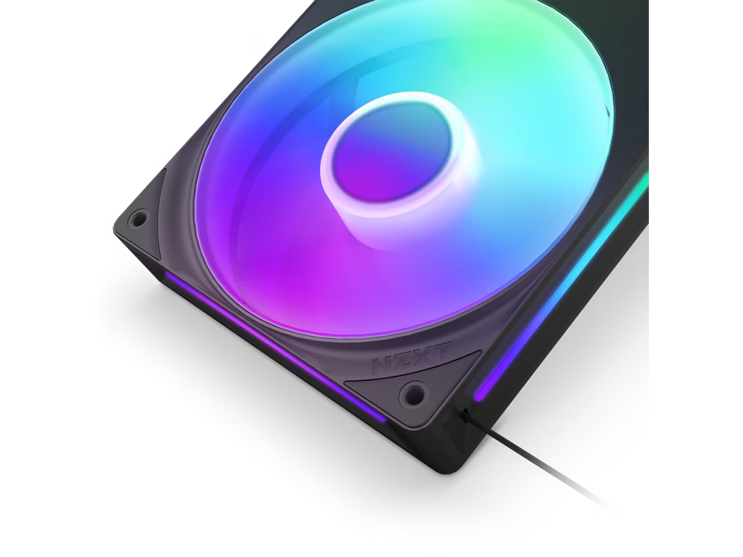 NZXT F360 RGB Core Kjøler (sort) Vifter