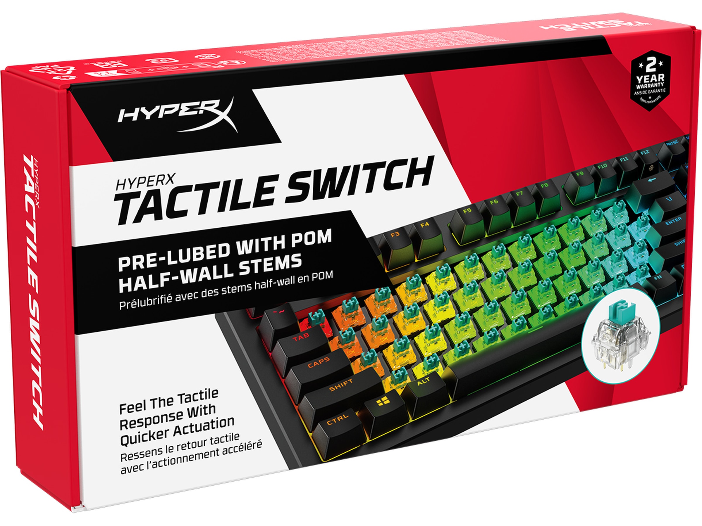 HyperX Tactile Switch Tilbehør til gaming- tastatur og mus