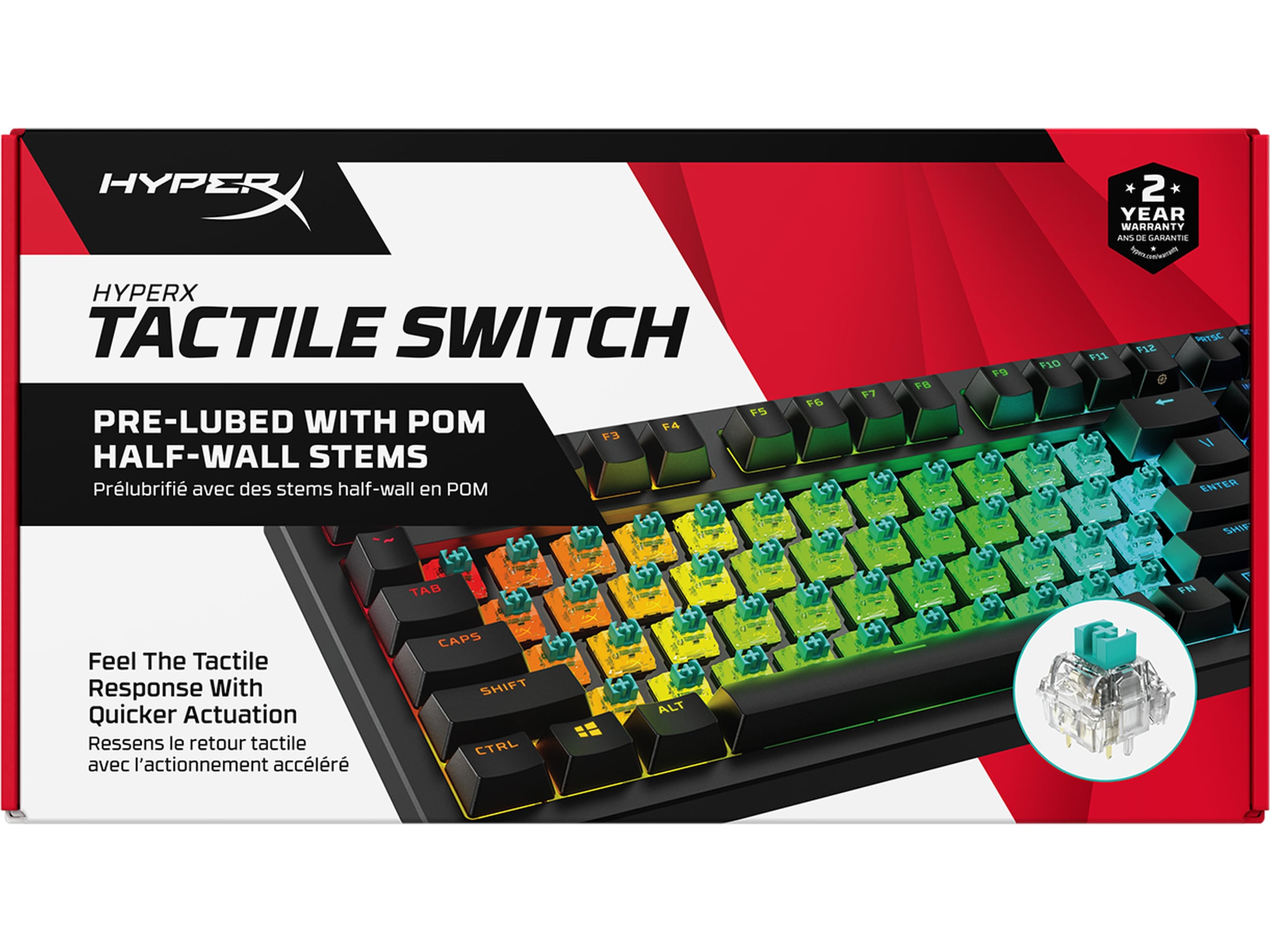 HyperX Tactile Switch Tilbehør til gaming- tastatur og mus