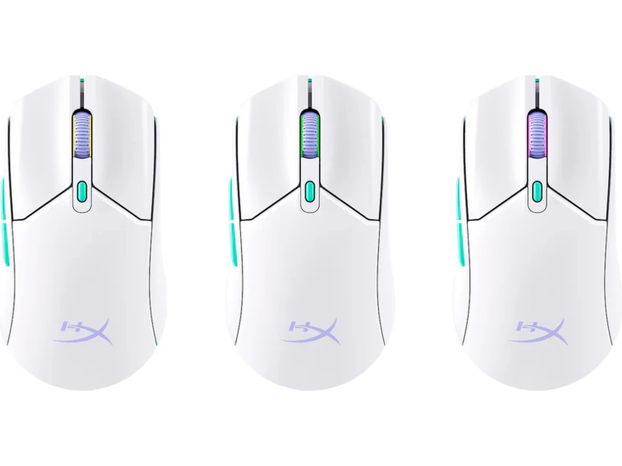 HyperX Pulsefire Haste 2 Core Trådløs Gamingmus (hvit) Gamingmus