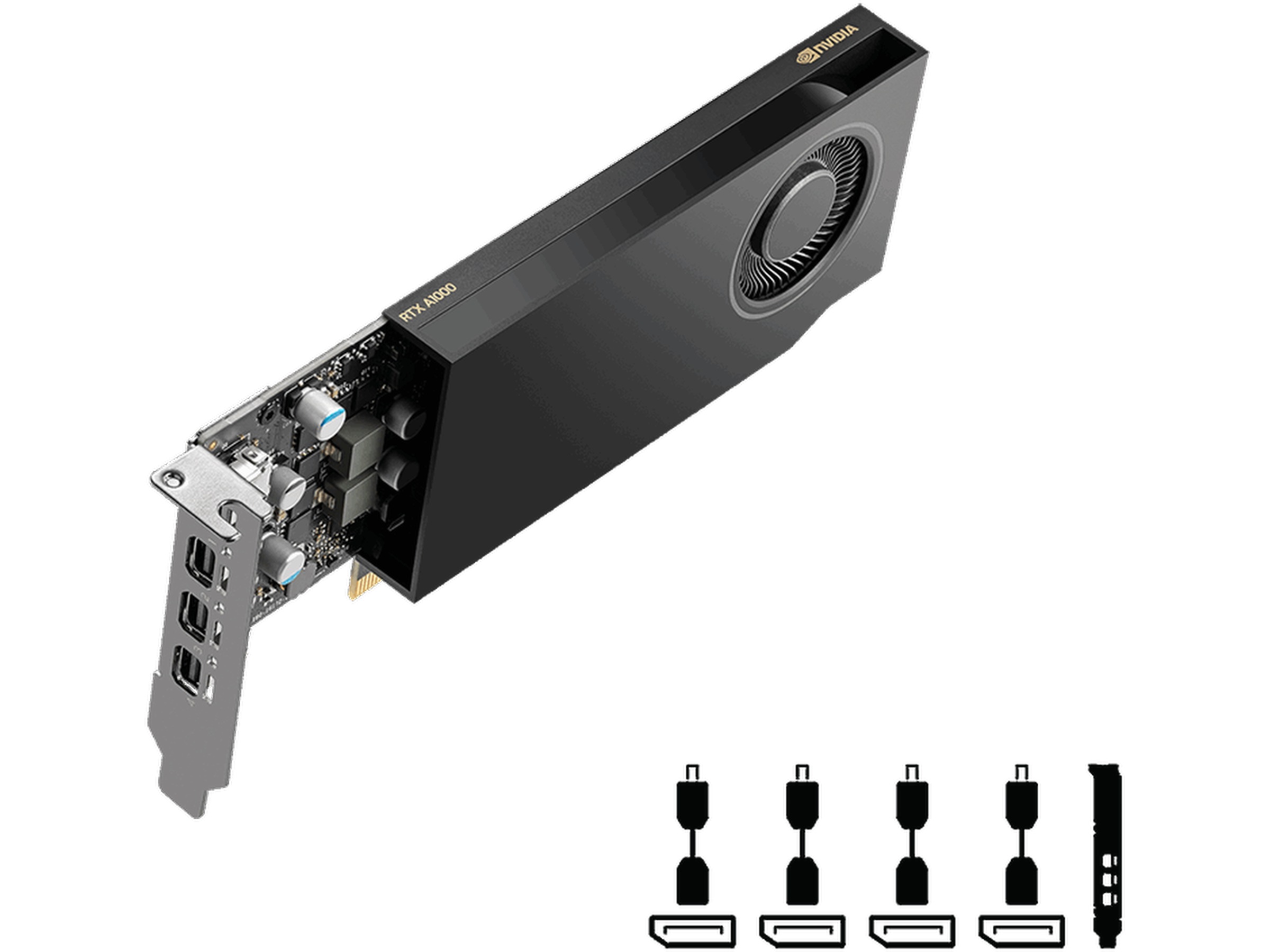 PNY Nvidia RTX A1000 Skjermkort