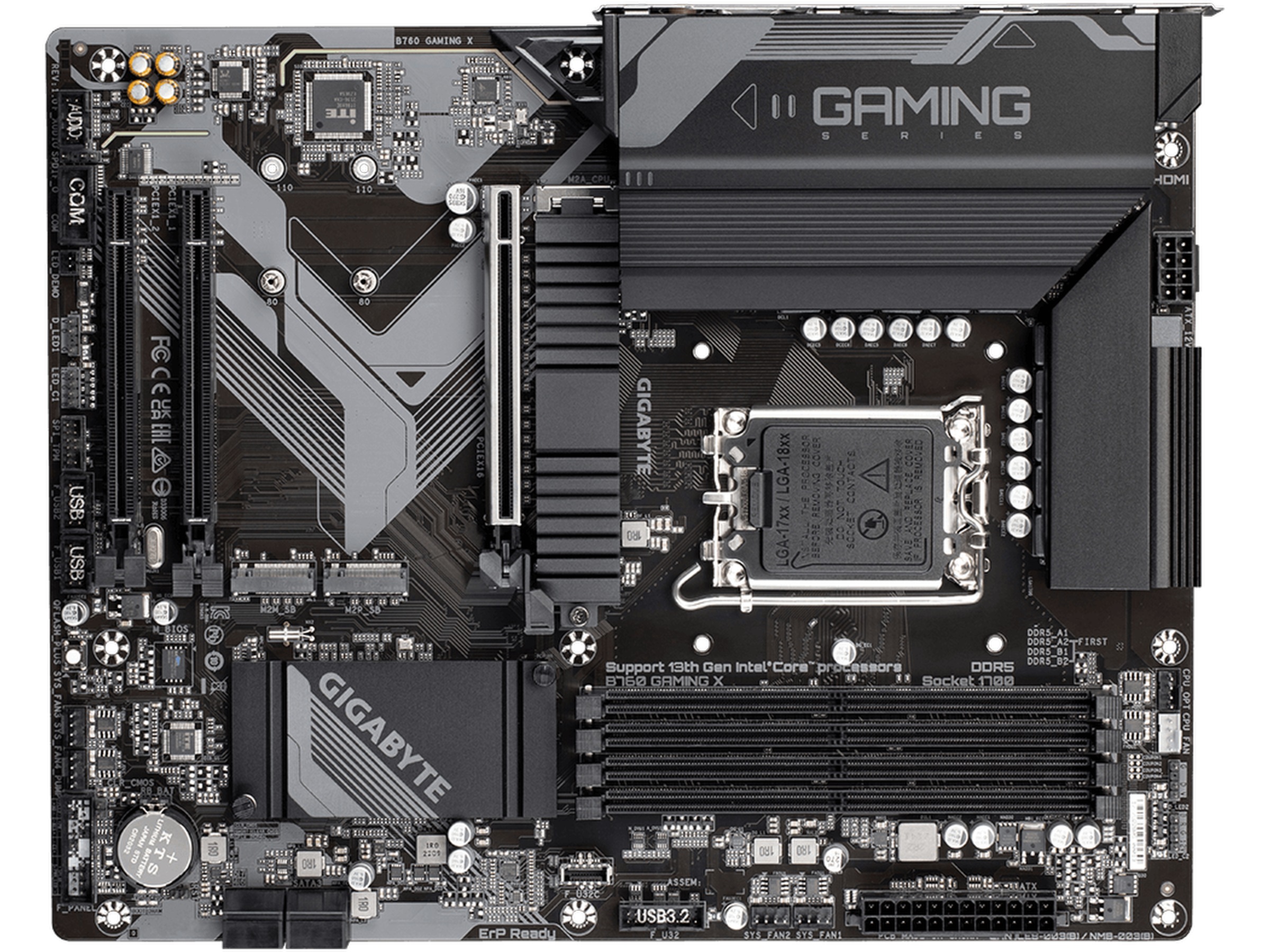 GIGABYTE B760 GAMING X Hovedkort Intel Socket