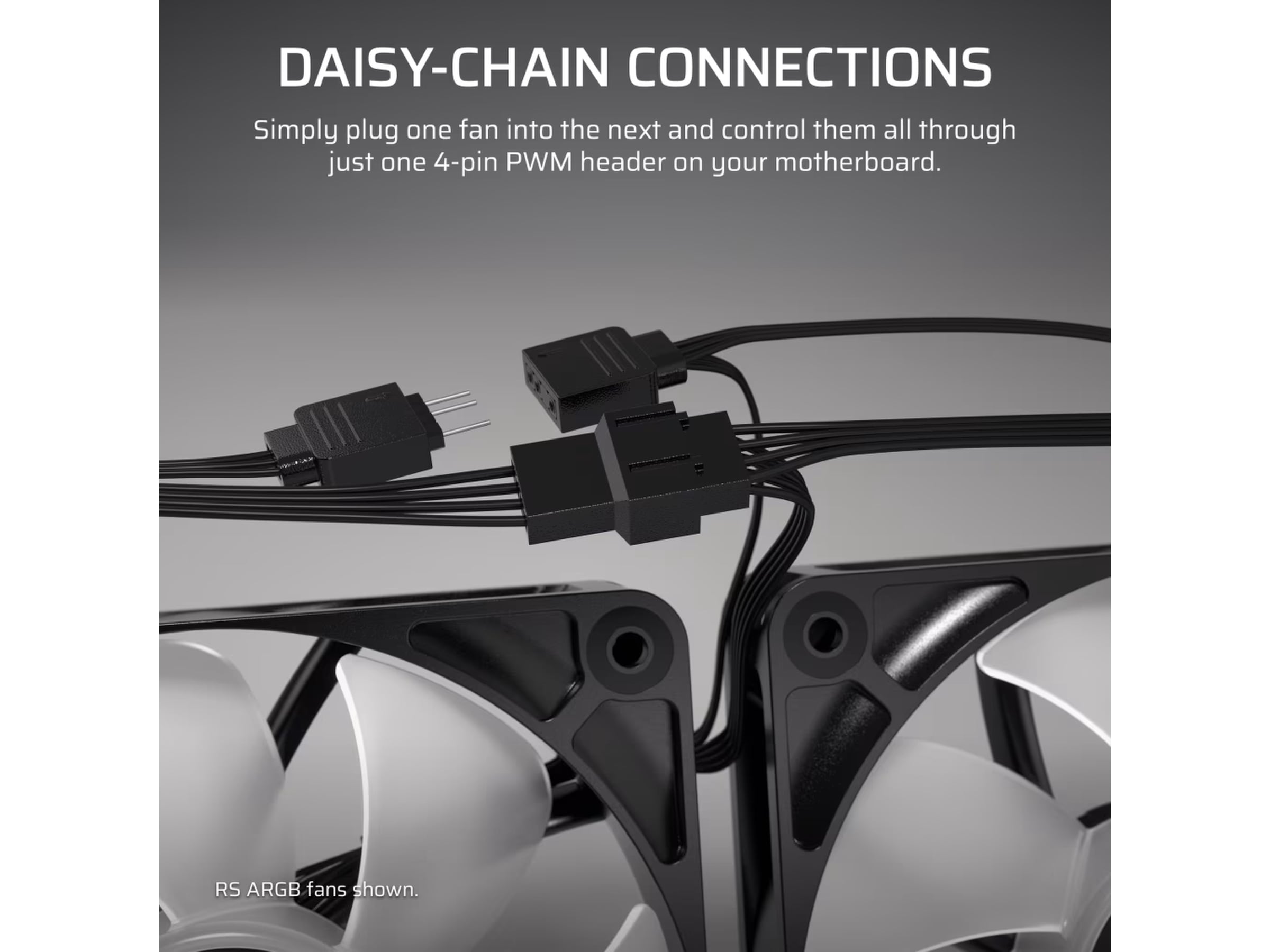 Corsair RS120 Vifte 3pk (sort) Vifter